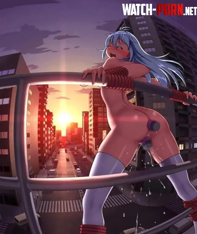 Entirely city watching you cum red romanov by Upbeat_Tonight3600