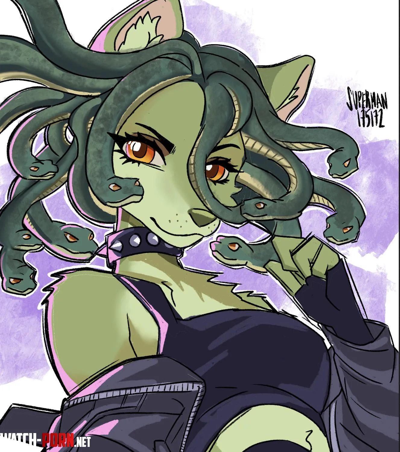 Medusa  Art by me by superman175172