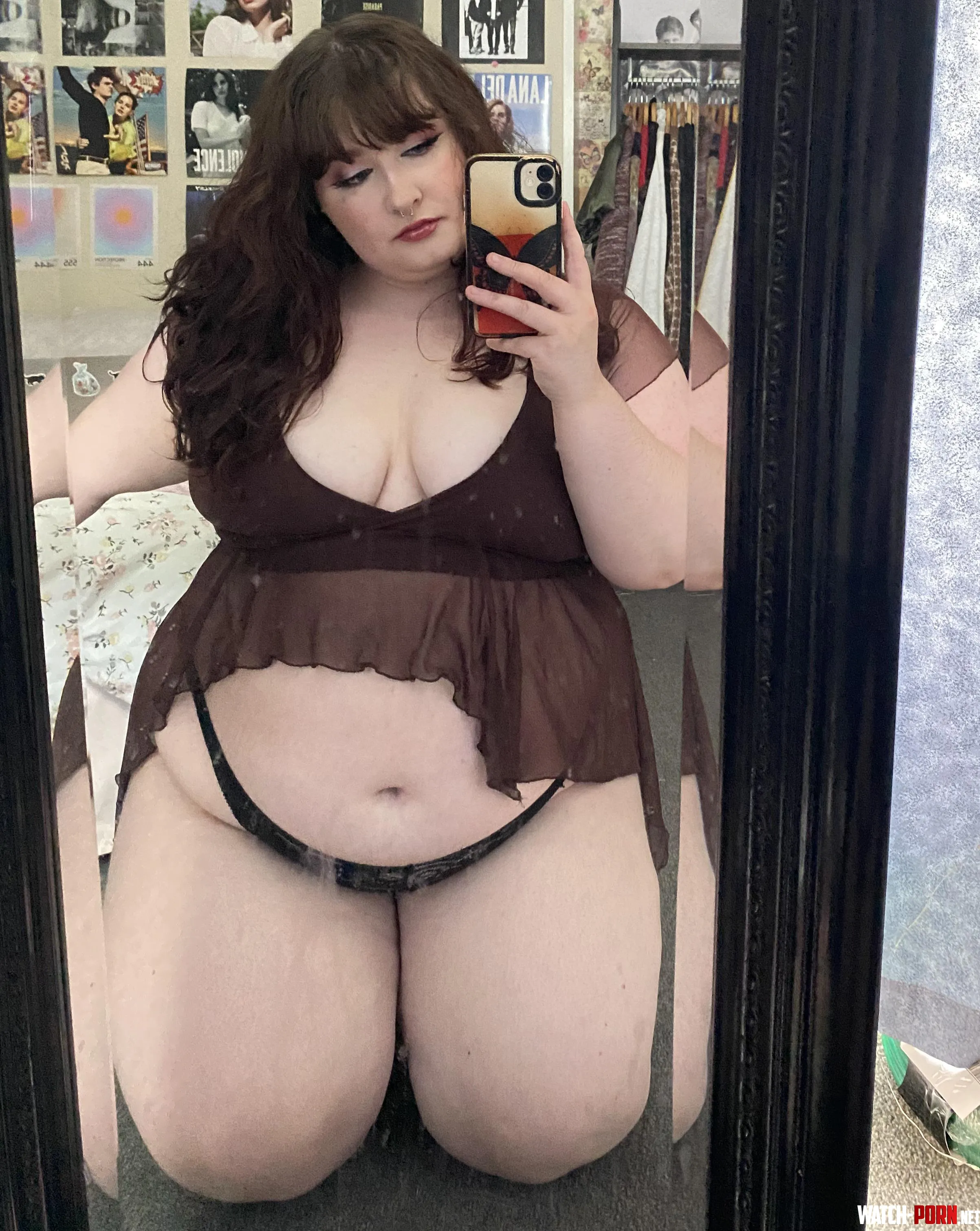 do you wish my belly covered my thighs completely  by Only_Kaleidoscope824
