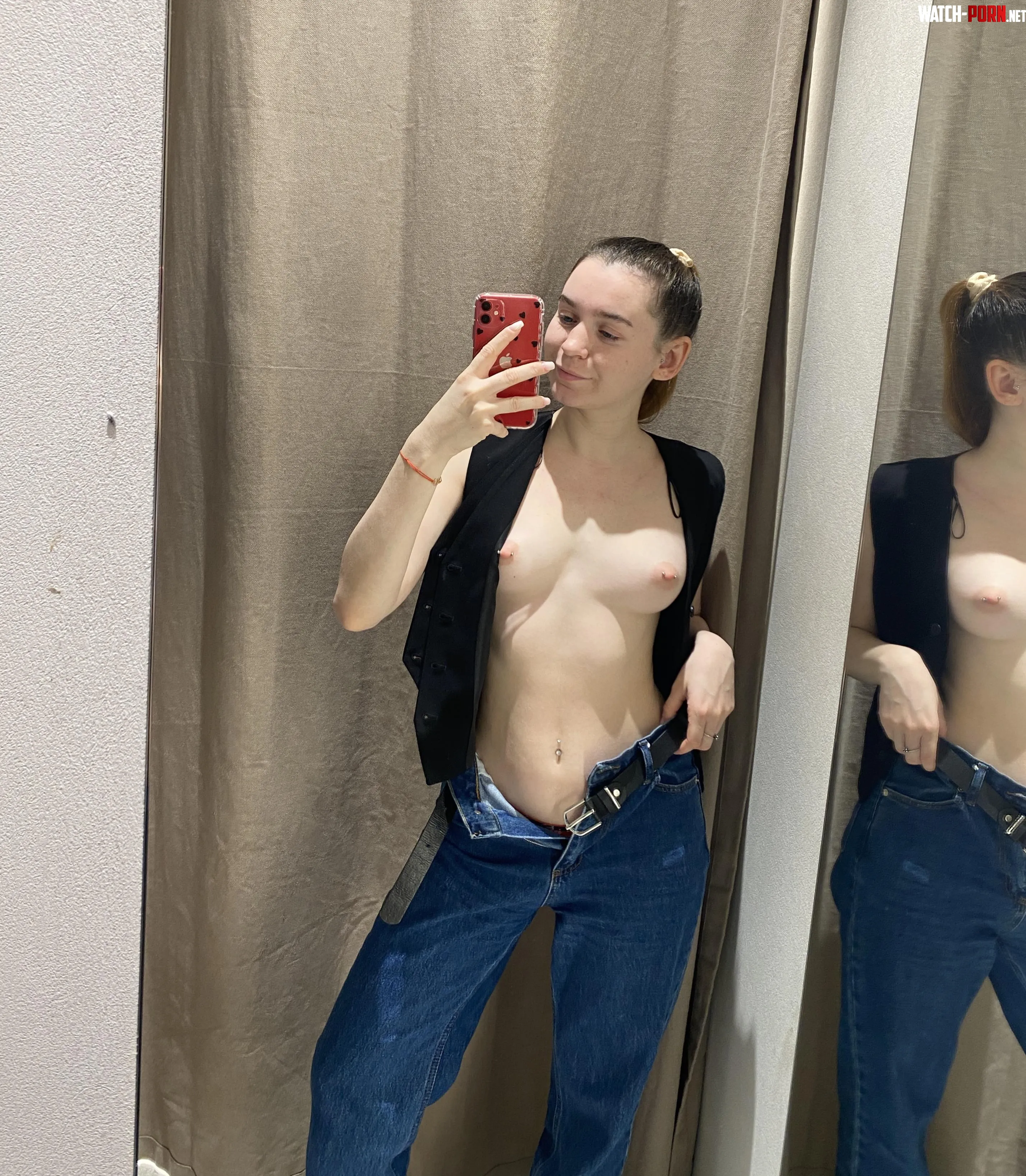 These selfies in the mirror are great for your excitement by Angelfrom_Sky