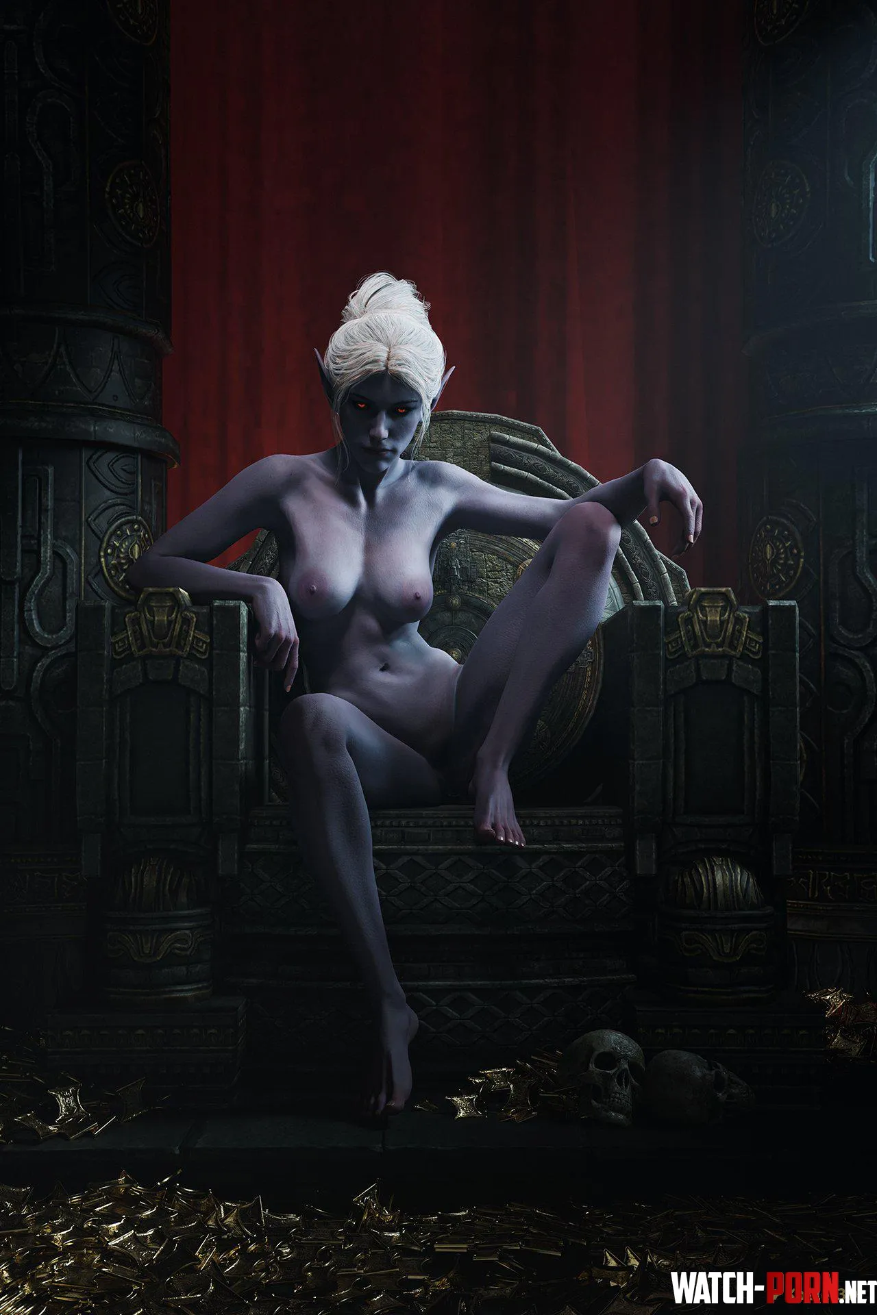 Minthara  Power Koelet3D Baldurs Gate 3 by EroMestre