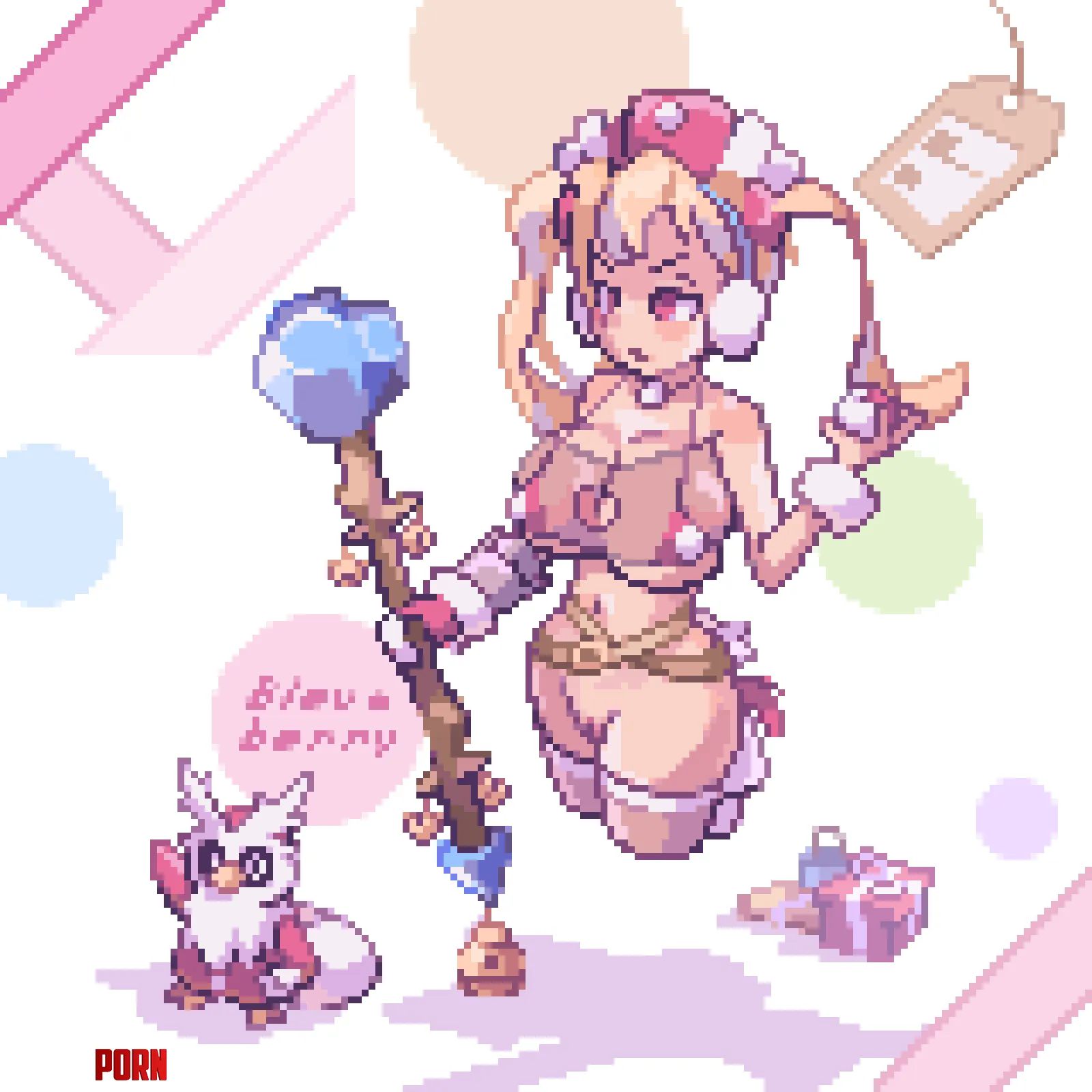 Delibird trainer is here to spread Christmas cheer  by bleuberry_art