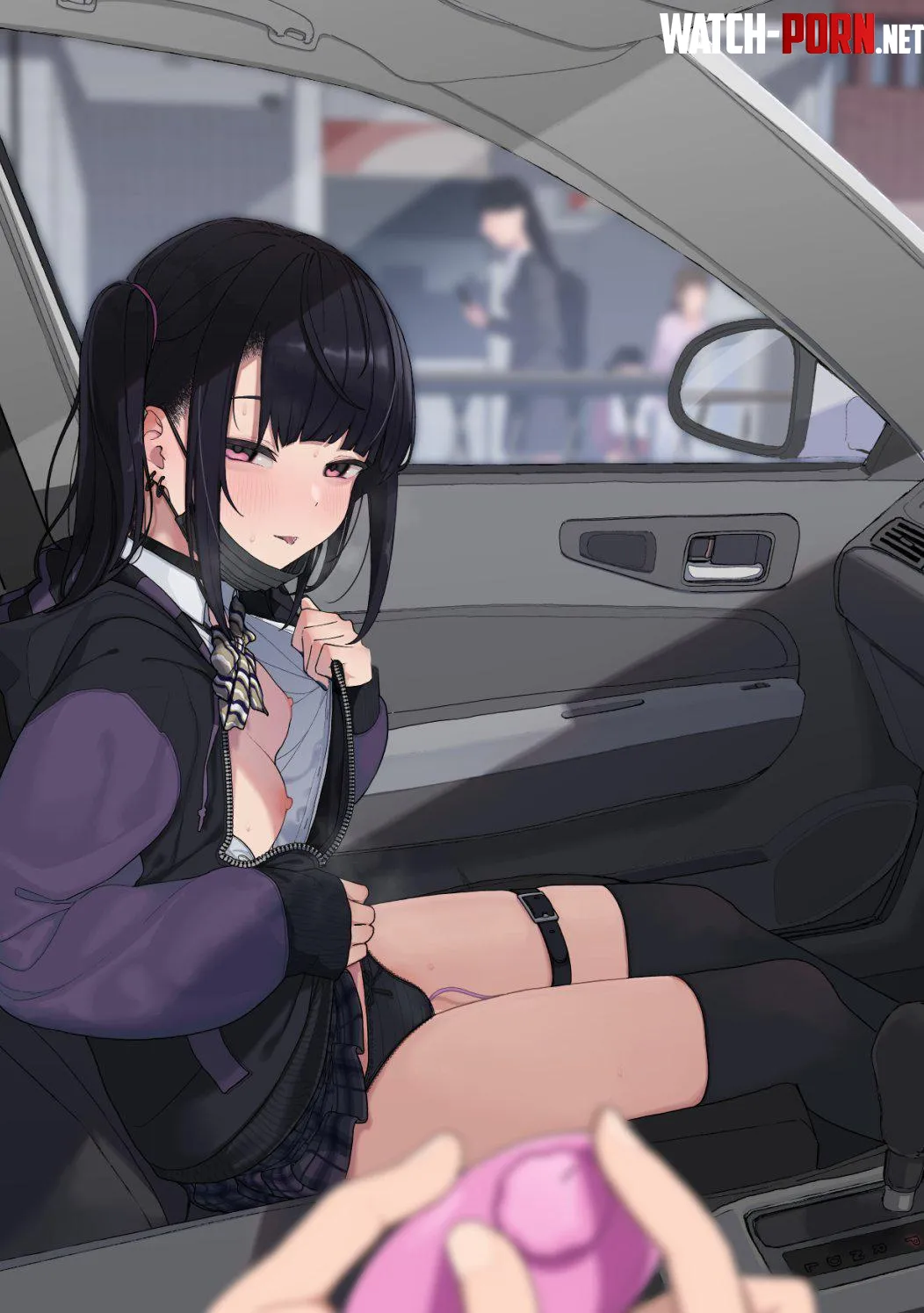 Good girl Good luck with your job interview I hope you can focus  by Kiriquala