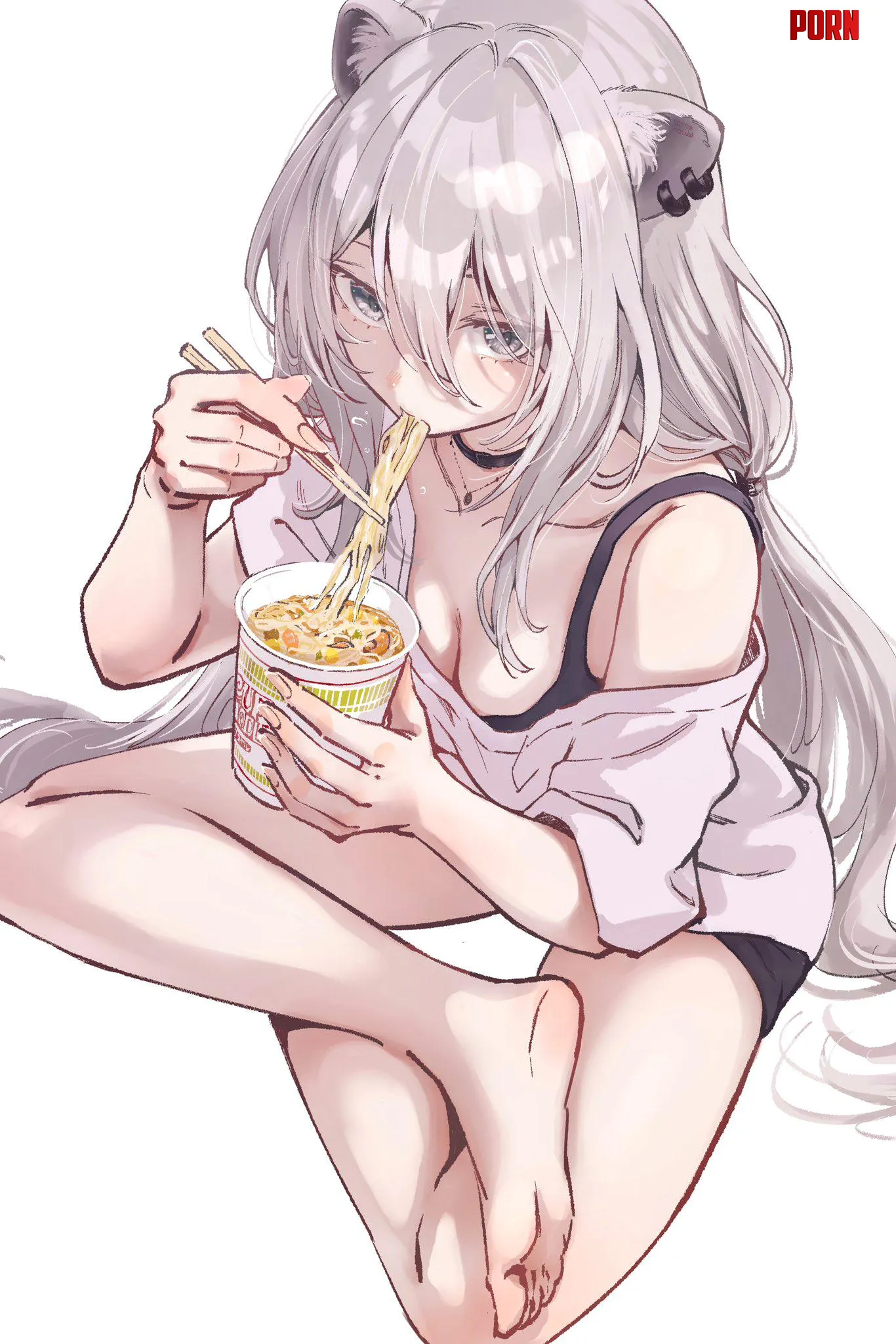 Hungry Botan Hololive by A_MASSIVE_PERVERT