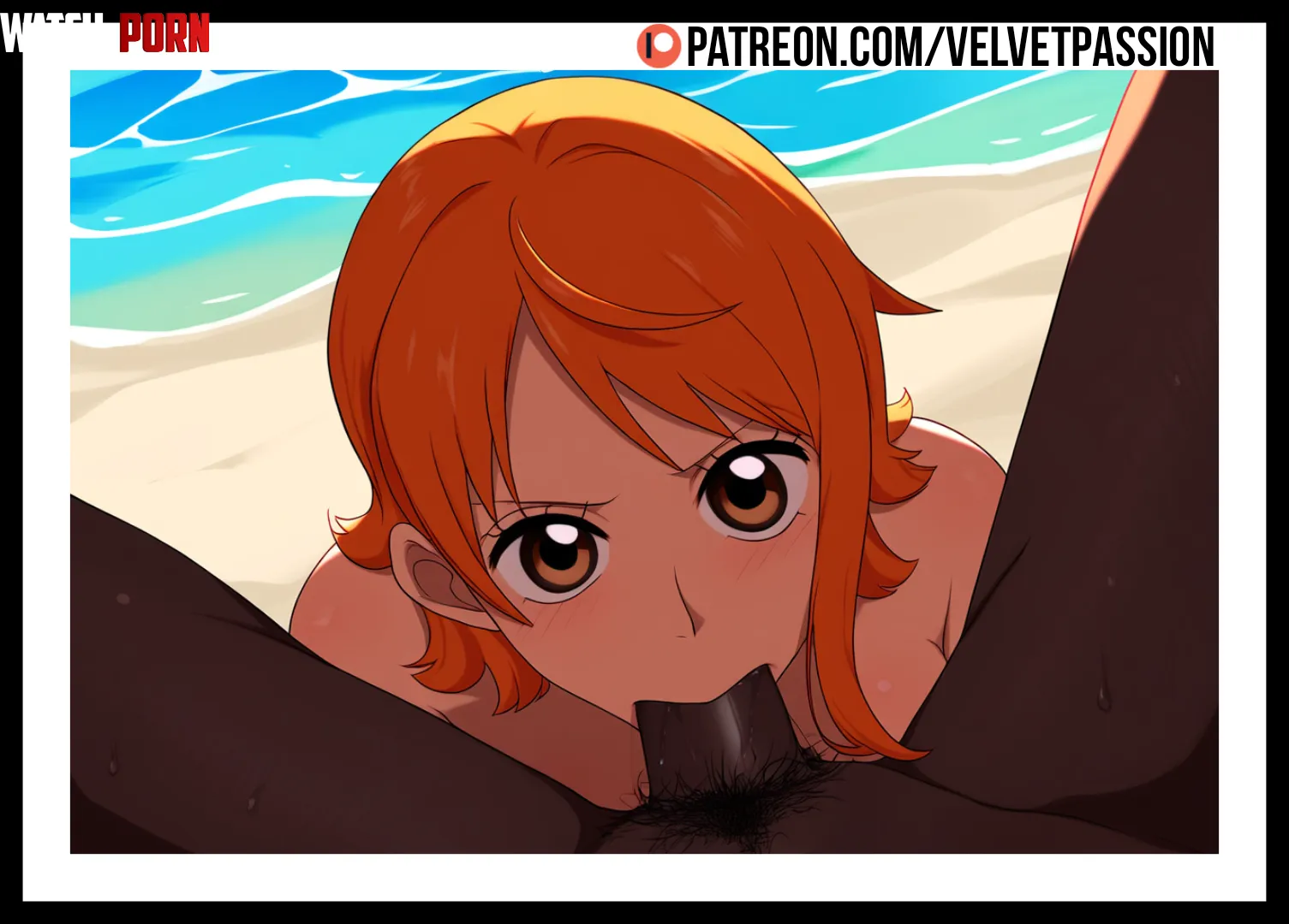 Nami blowjob lt3 by -Velvet_Passion-