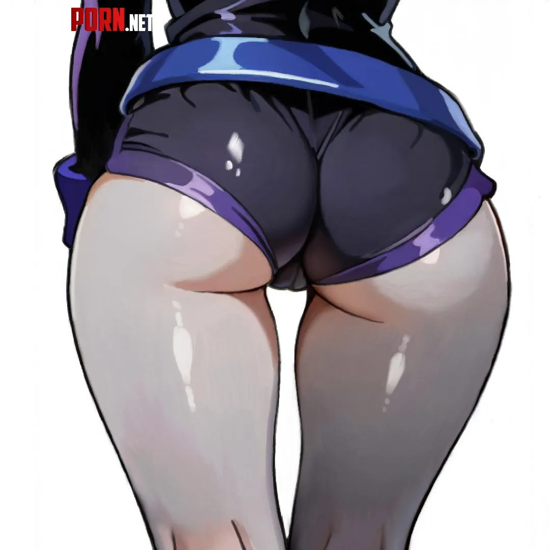 Raven in Booty Shorts  by nsmilec