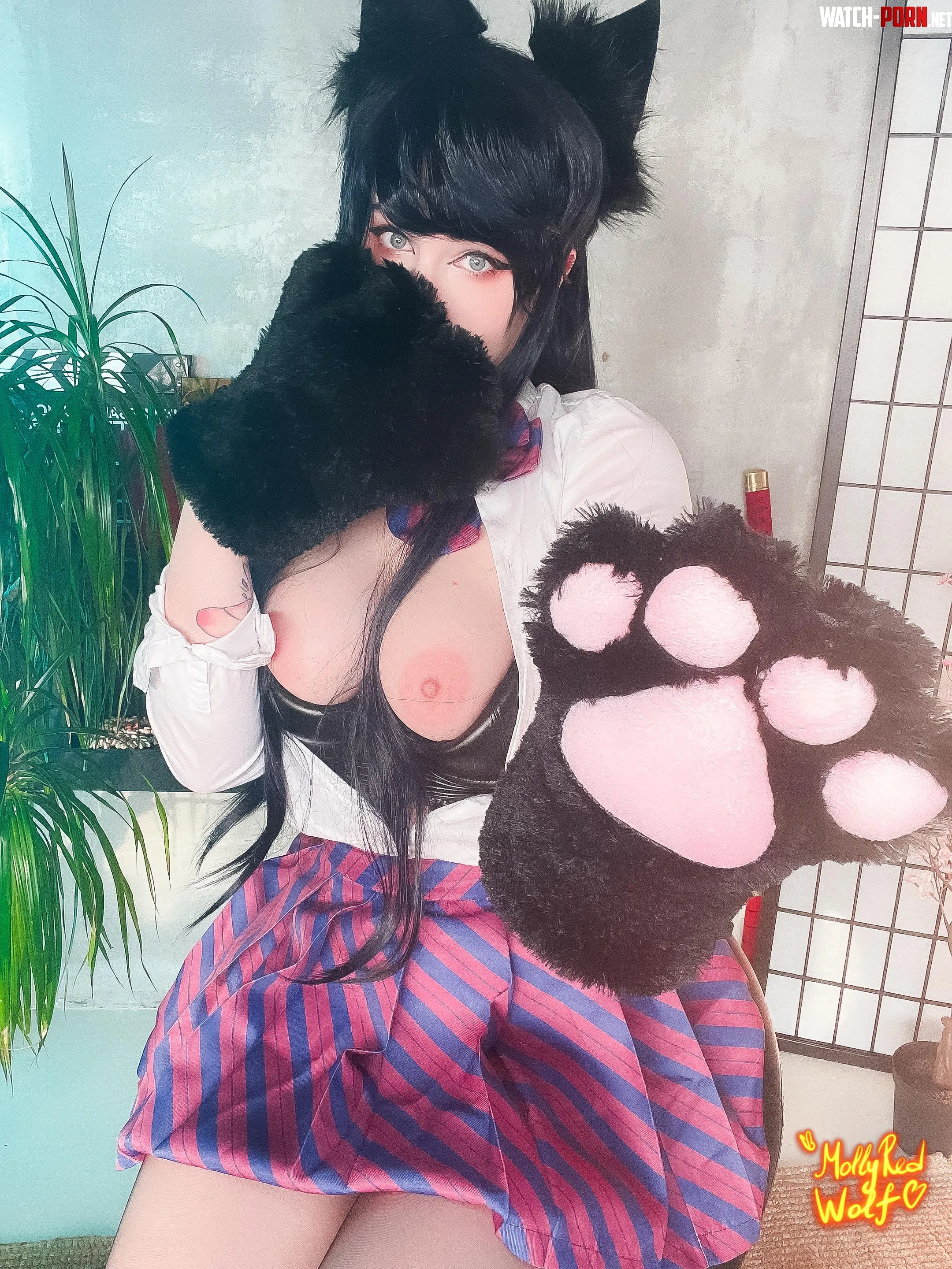 Make this kitten purr by MollyRedWolf