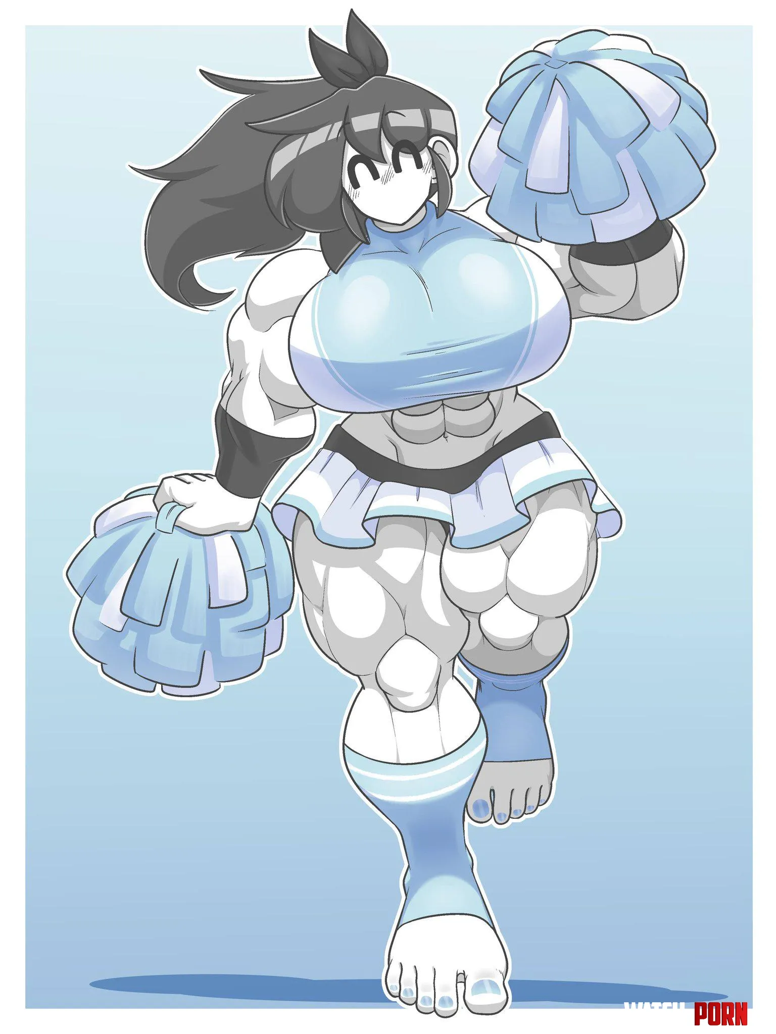 Cheerleader Mari Tagalong3 by TheTMoneyMan