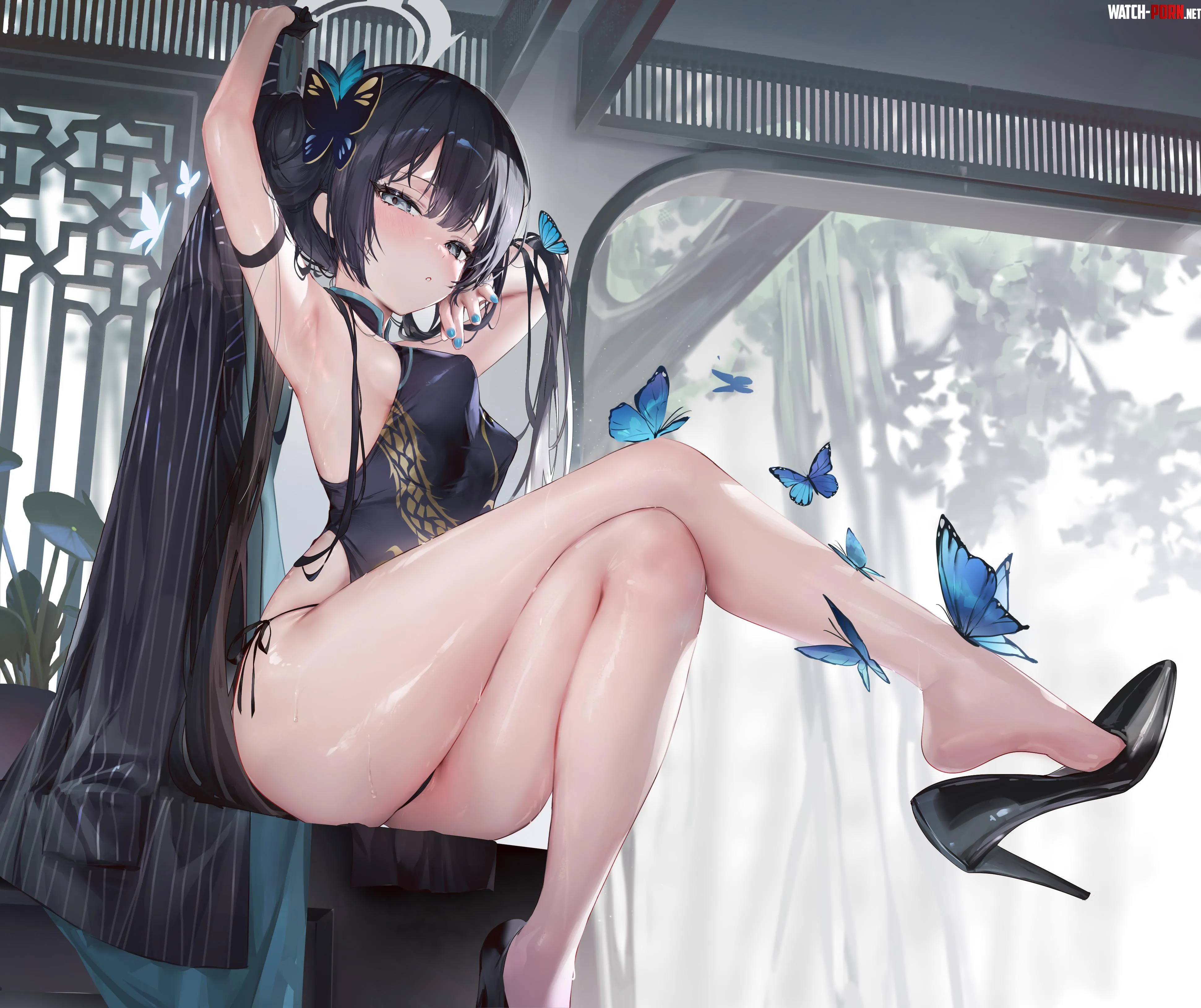 Kisaki thighs  by Silent_Steak_9540
