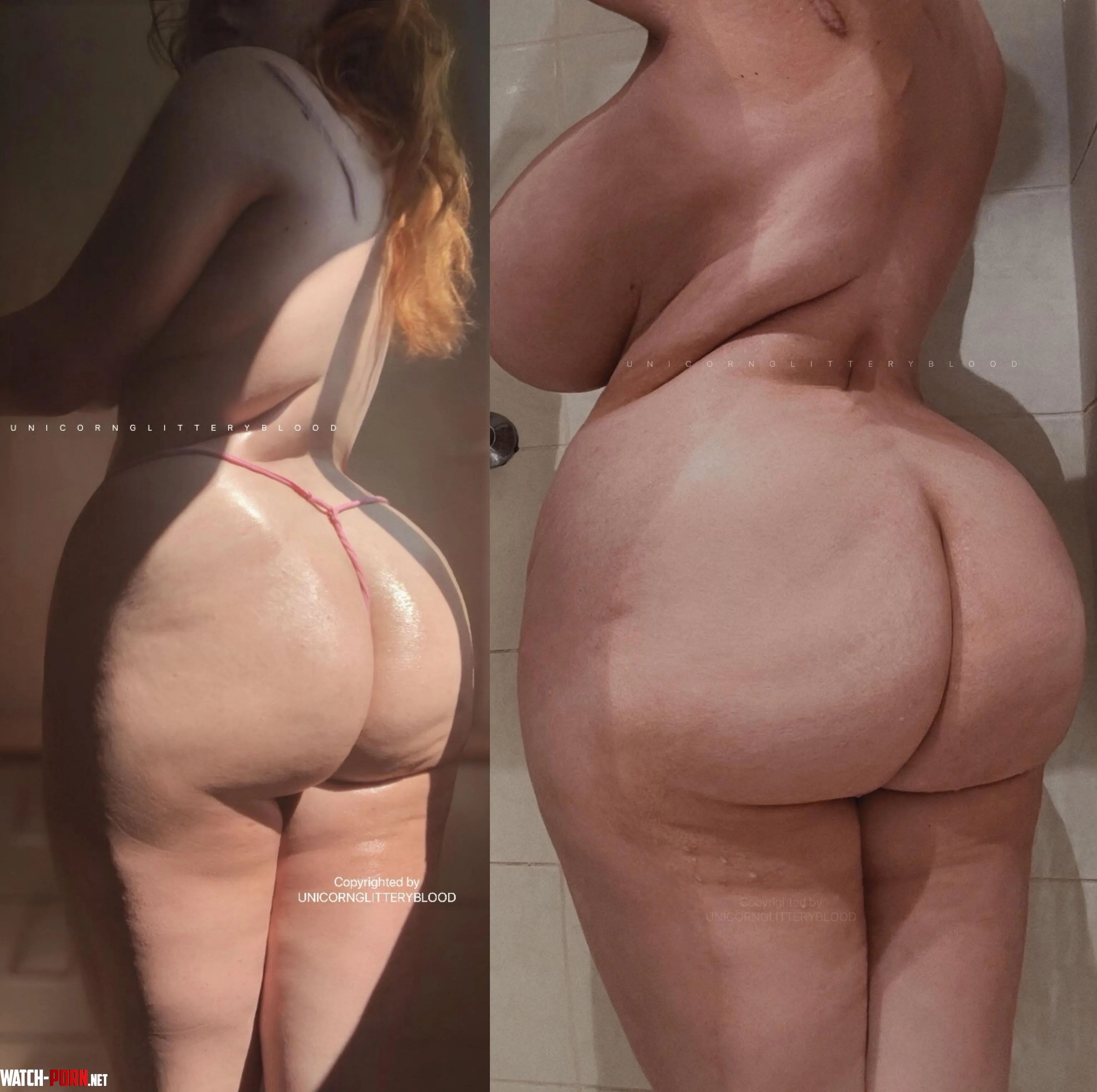 OC a few years of booty growth by Unicornglitteryblood