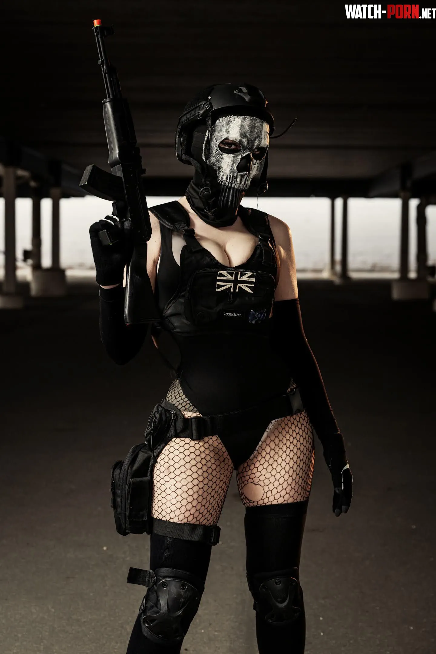 Genderbend Ghost from COD by Spiiltmiilk_