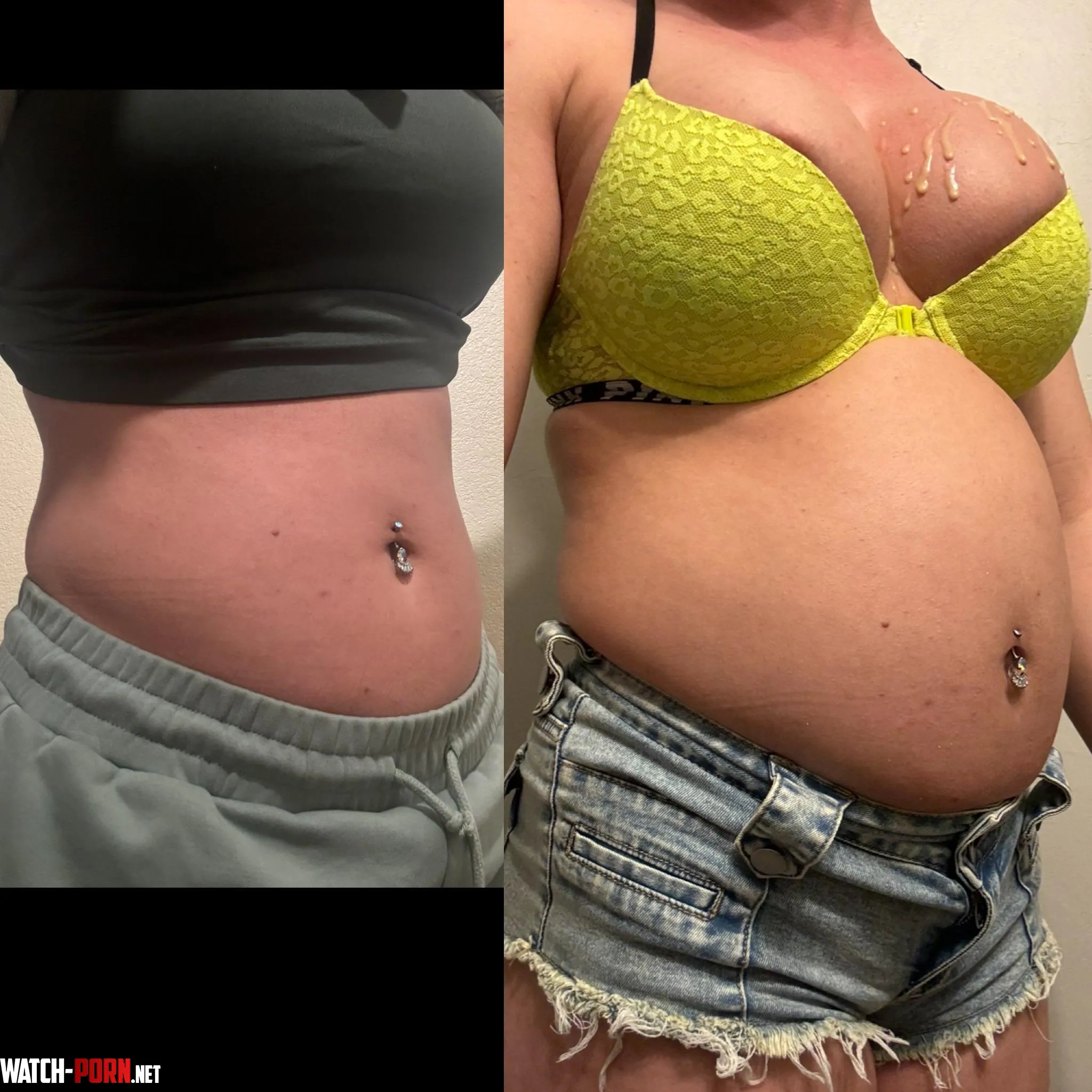 Before and after my 6k calorie day  by clearlyonhere2