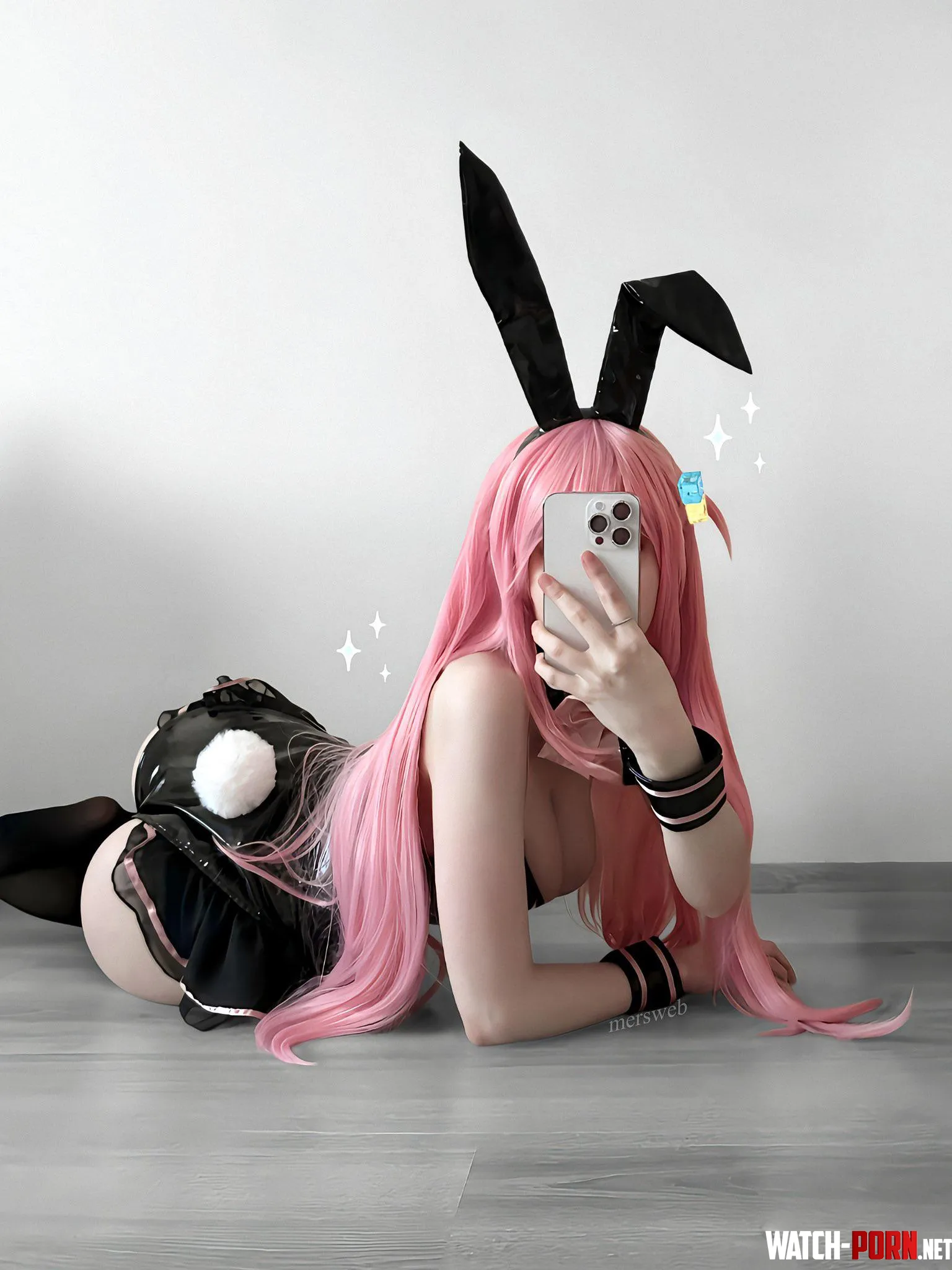 Bocchi the bunny by Mersweb  by StellarChaeBae