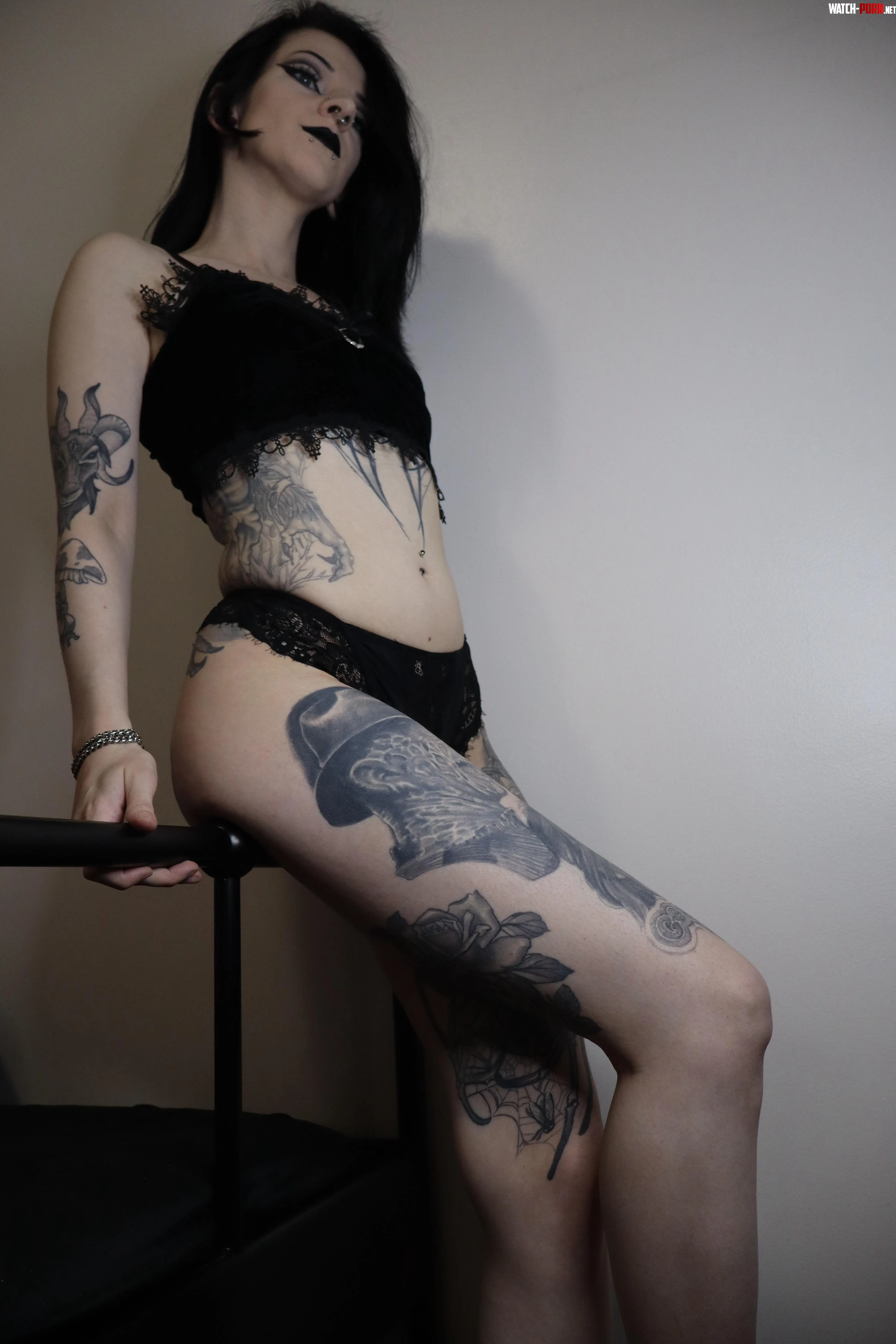 Showcasing my tattoos by space_outer