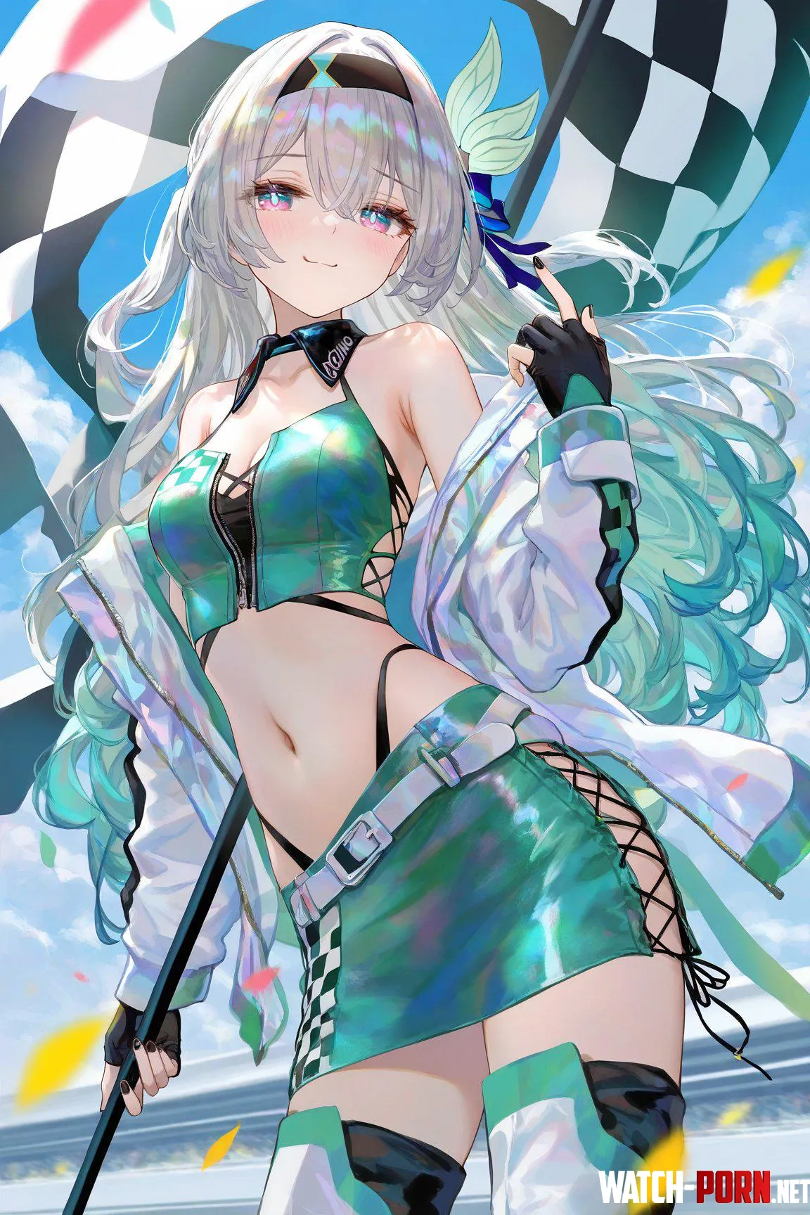 Race Queen Firefly Honkai Star Rail by CheetahSperm18