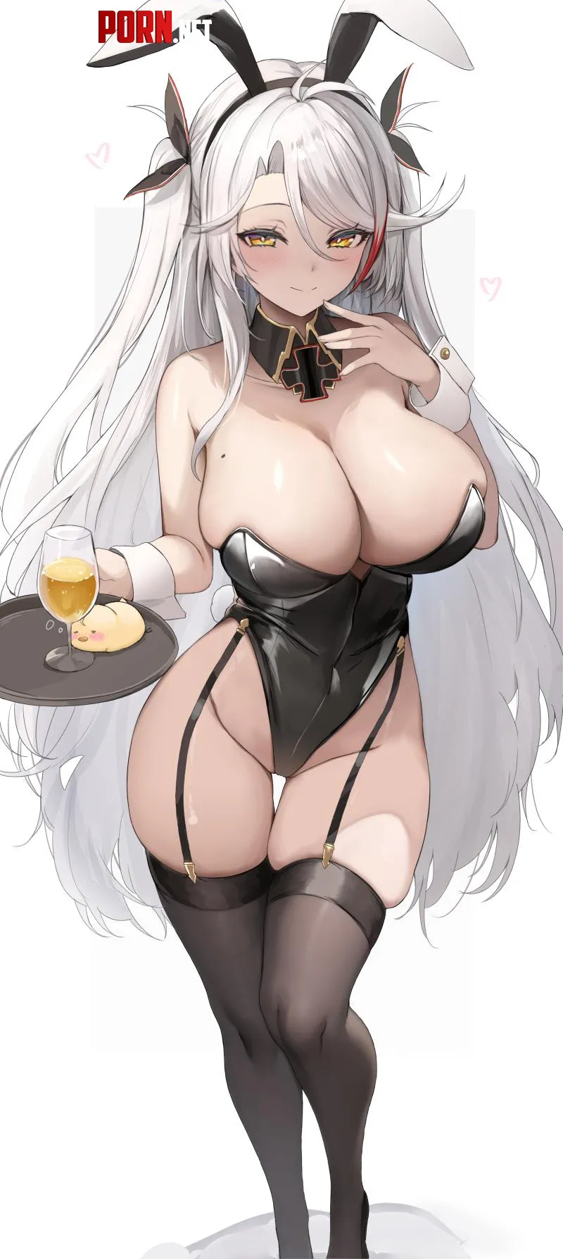 Bunny Prinz Eugen serving champagne by marxsander2016