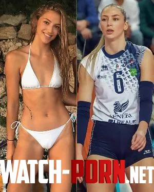 Croatian volleyball player Barbara Dapic by DemarcusNoe