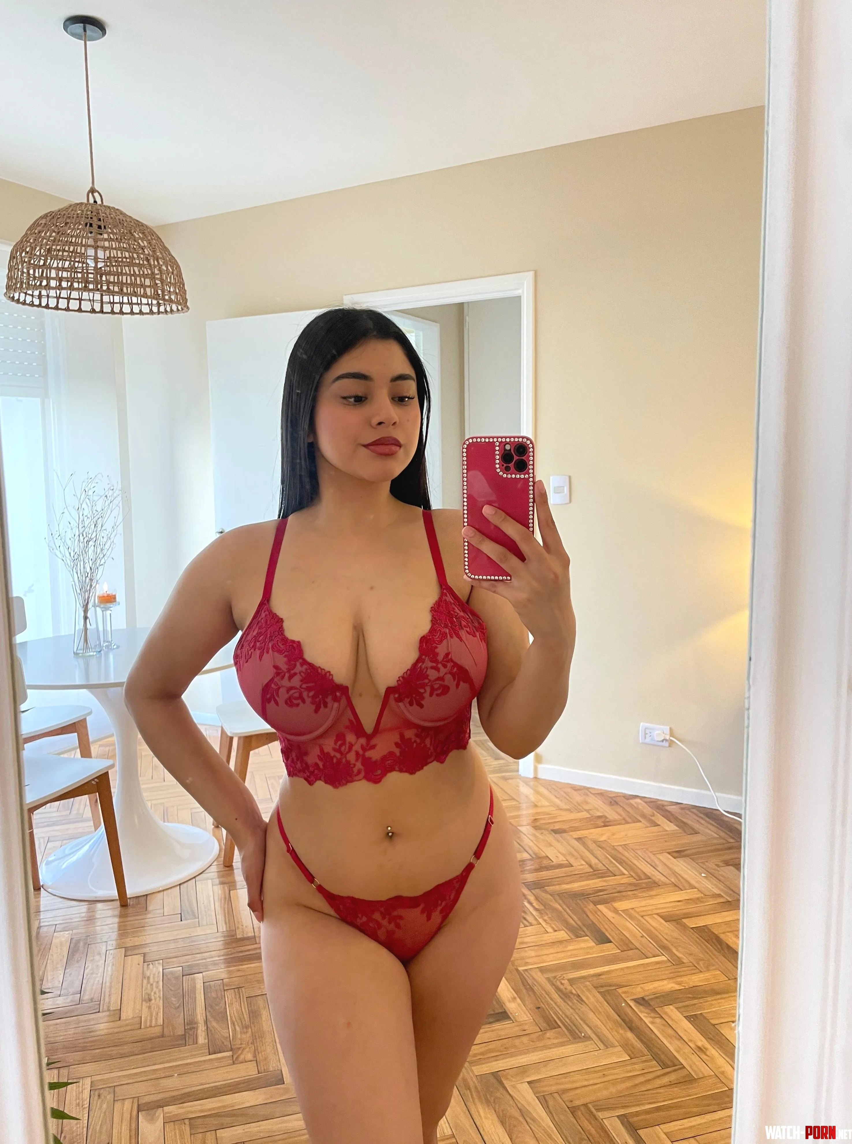 love how red looks on me by Kind-Temperature7553