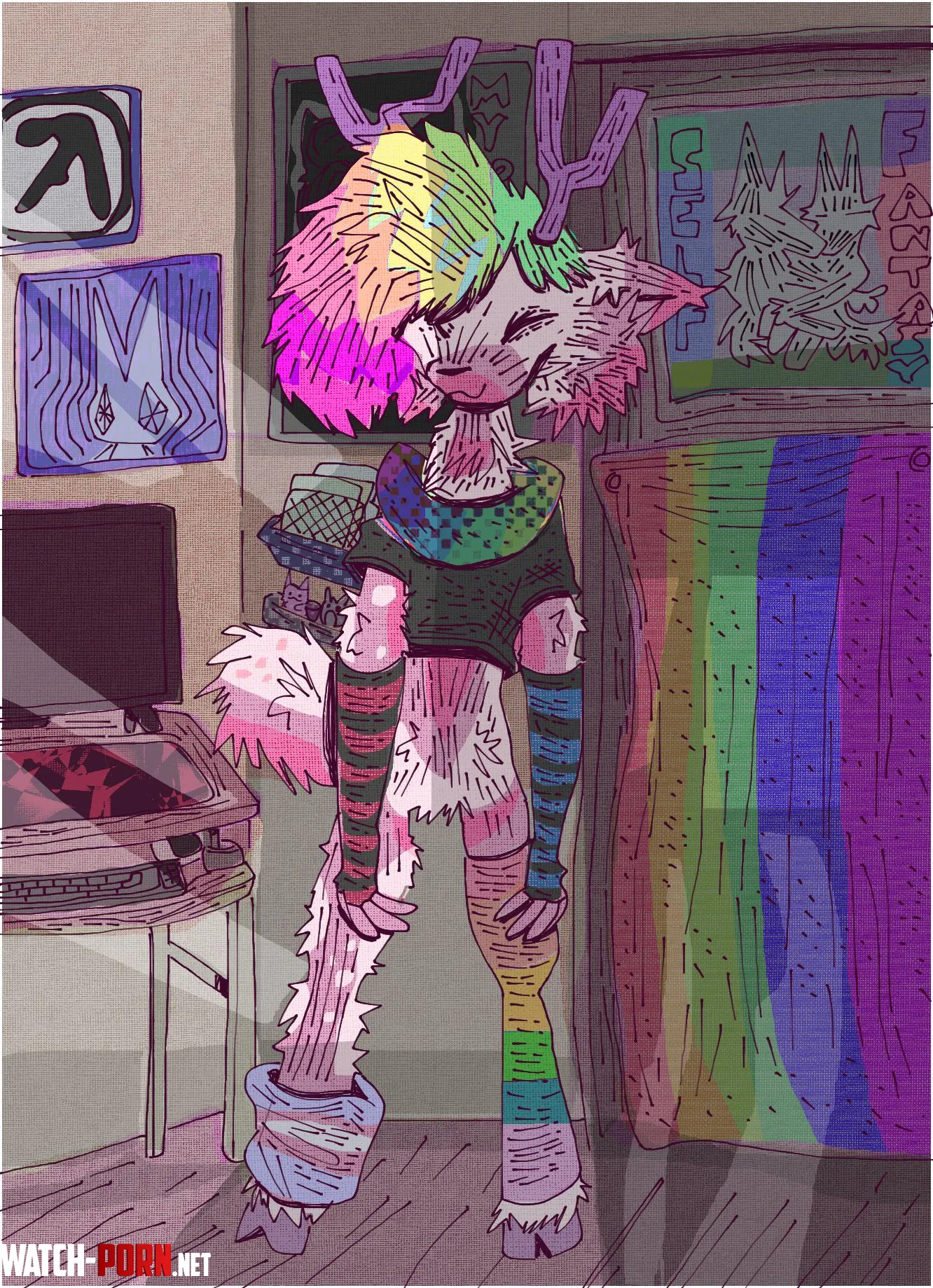 literally just my room by KemofureScarlet