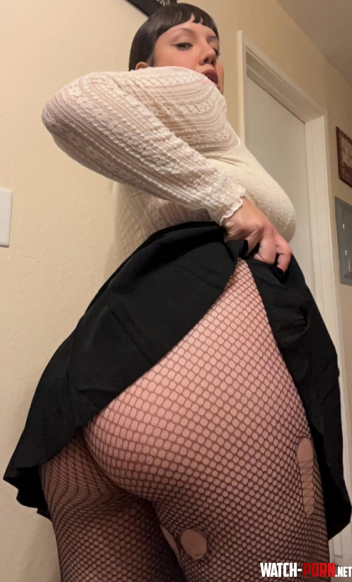 Oops ripped my tights  by Lon3lymiiilf