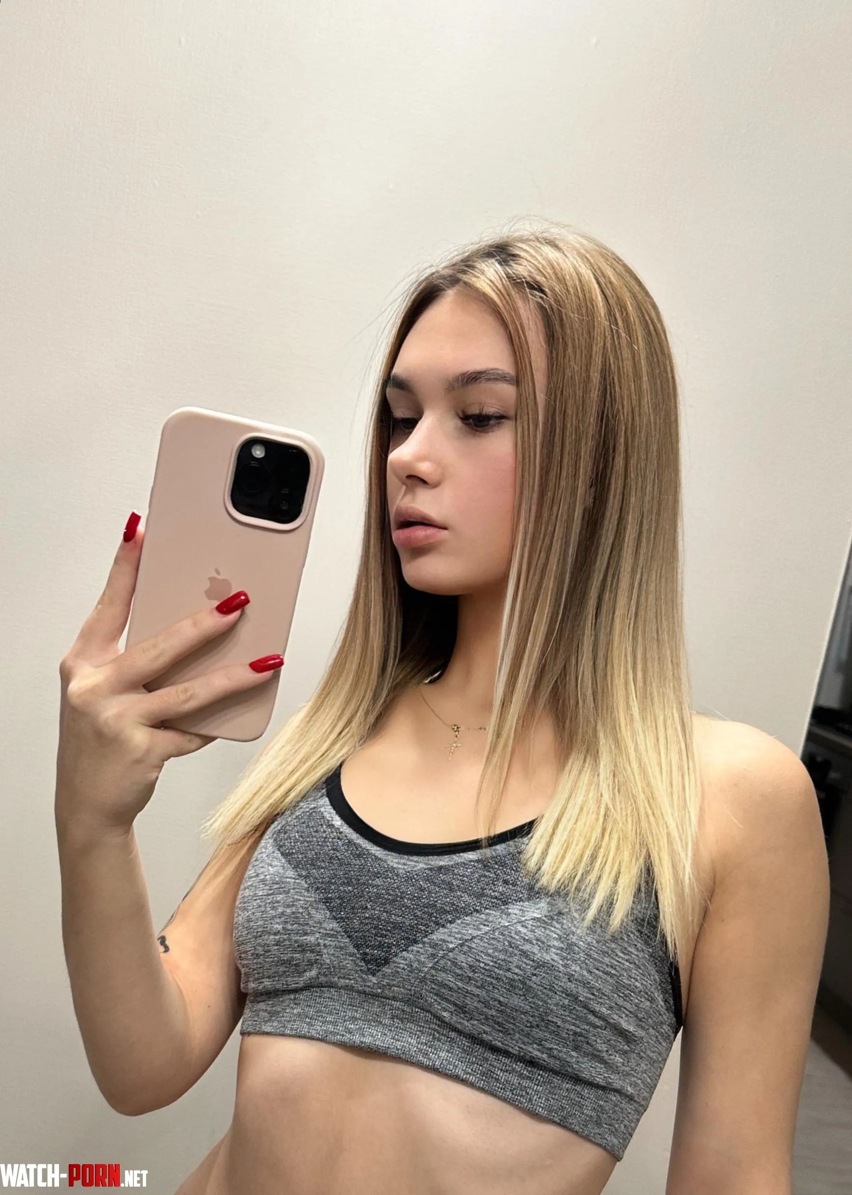 Even the gym is more fun with a manicure by GoodVibeGirl