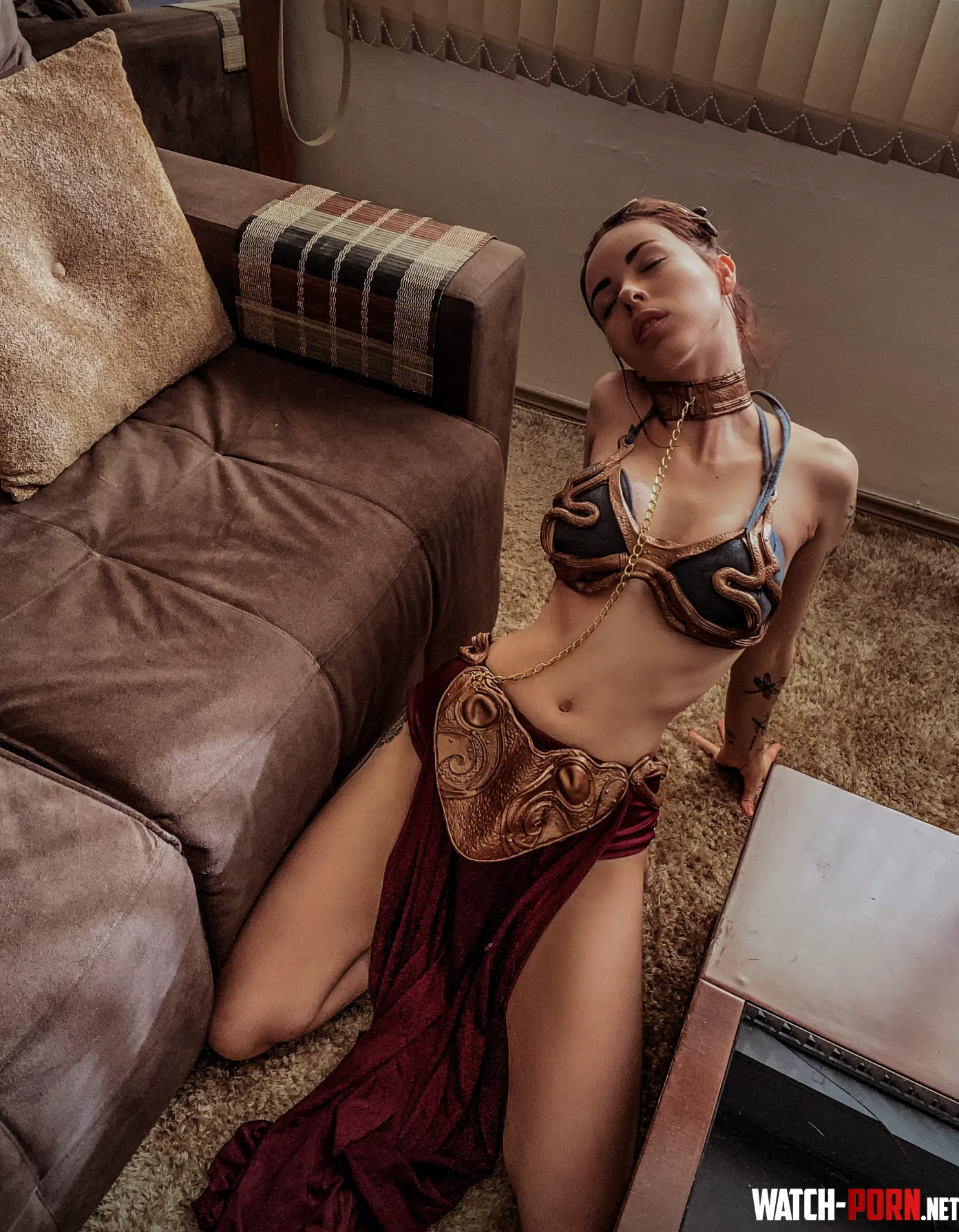 My Slave Leia cosplay AmandaWelp by blizzardsg