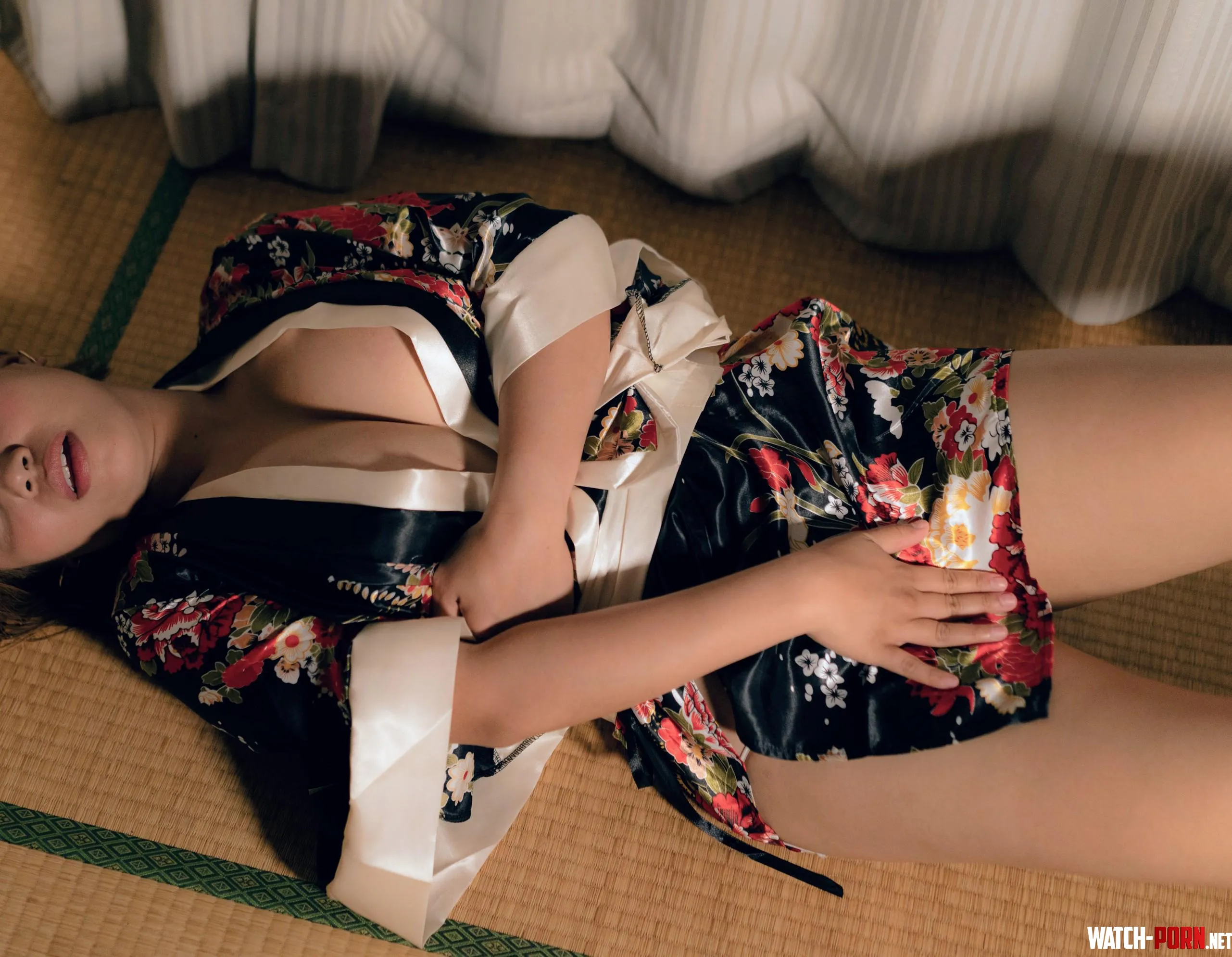 Do you like to do it with Kimono on or take it off  by Elegant_Package_9727