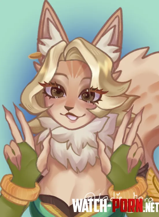 Fanart of Lenya from AFK journey  by Ladie_Marg