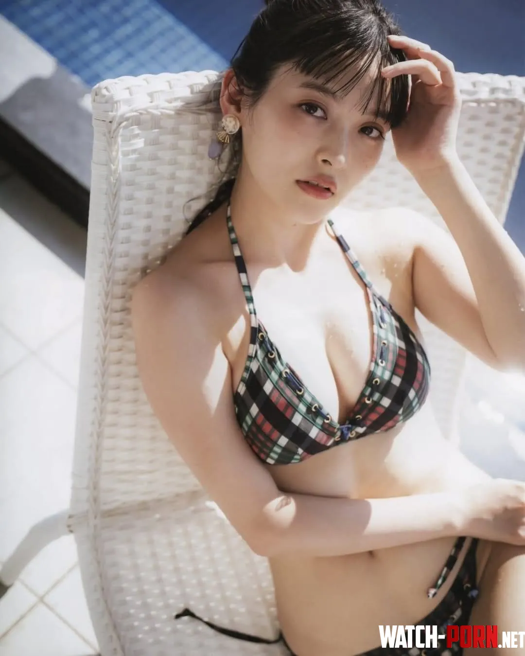 Sumire is so sexy when she is by the pool by Dry-Decision8622