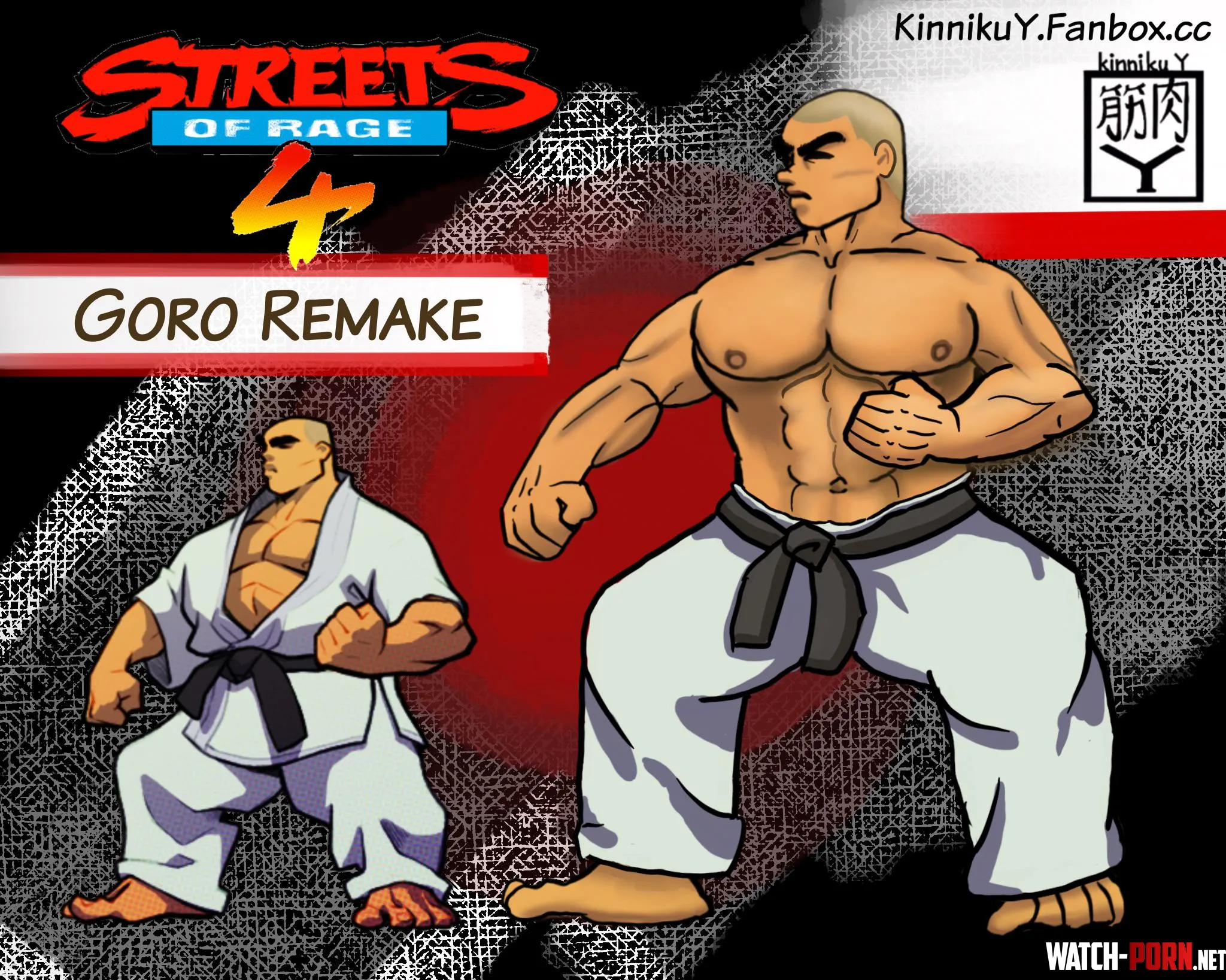 Fanart SOR4  Goro Remake by KinnikuY