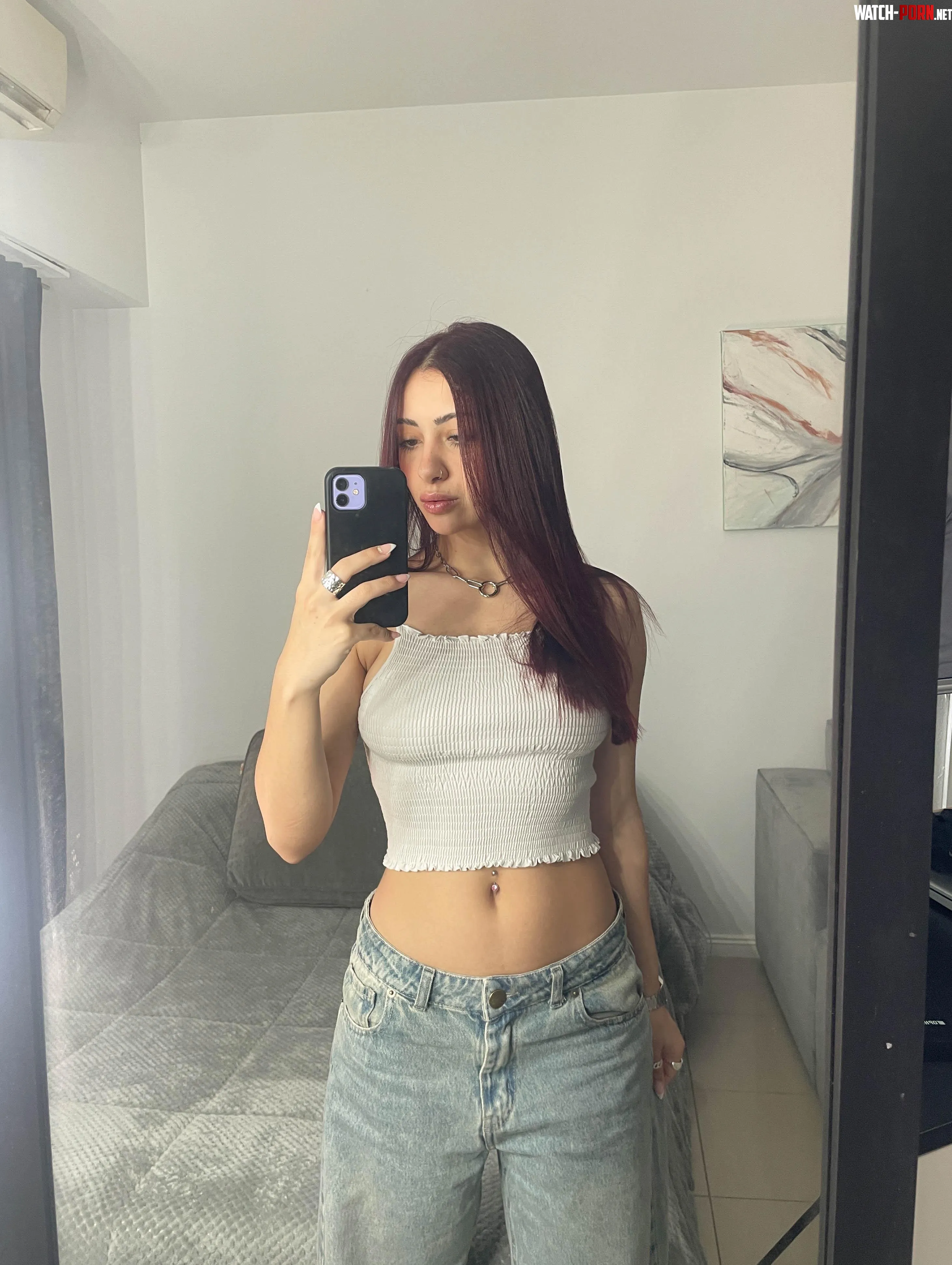 This crop top truly draws attention to the important part by heyitsmayarae
