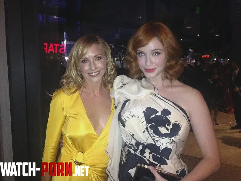 Kari Byron and Christina Hendricks by jimlahey2100