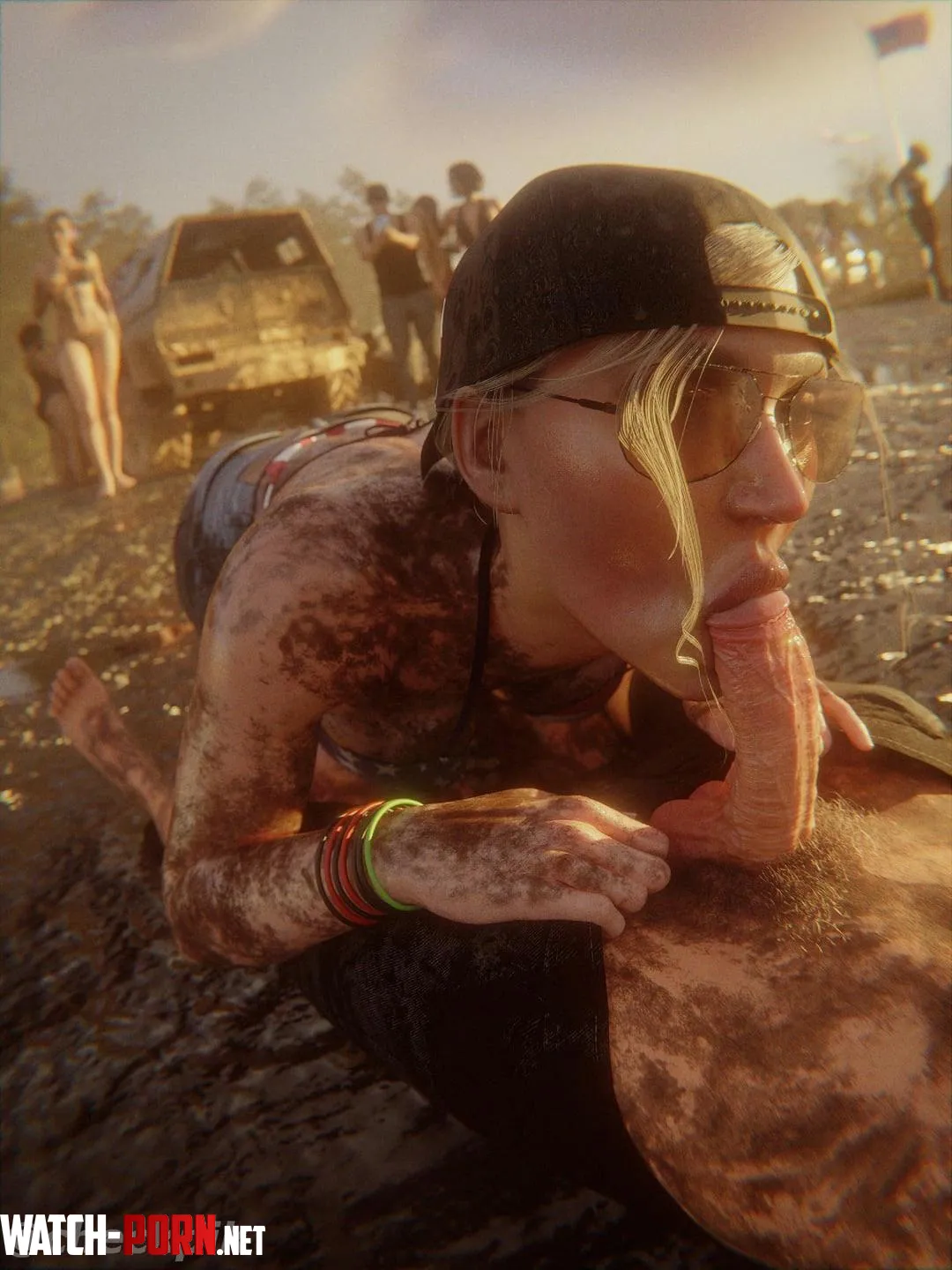 Thrillbilly Mud Girl checkpik Grand Theft Auto by TheBeas7