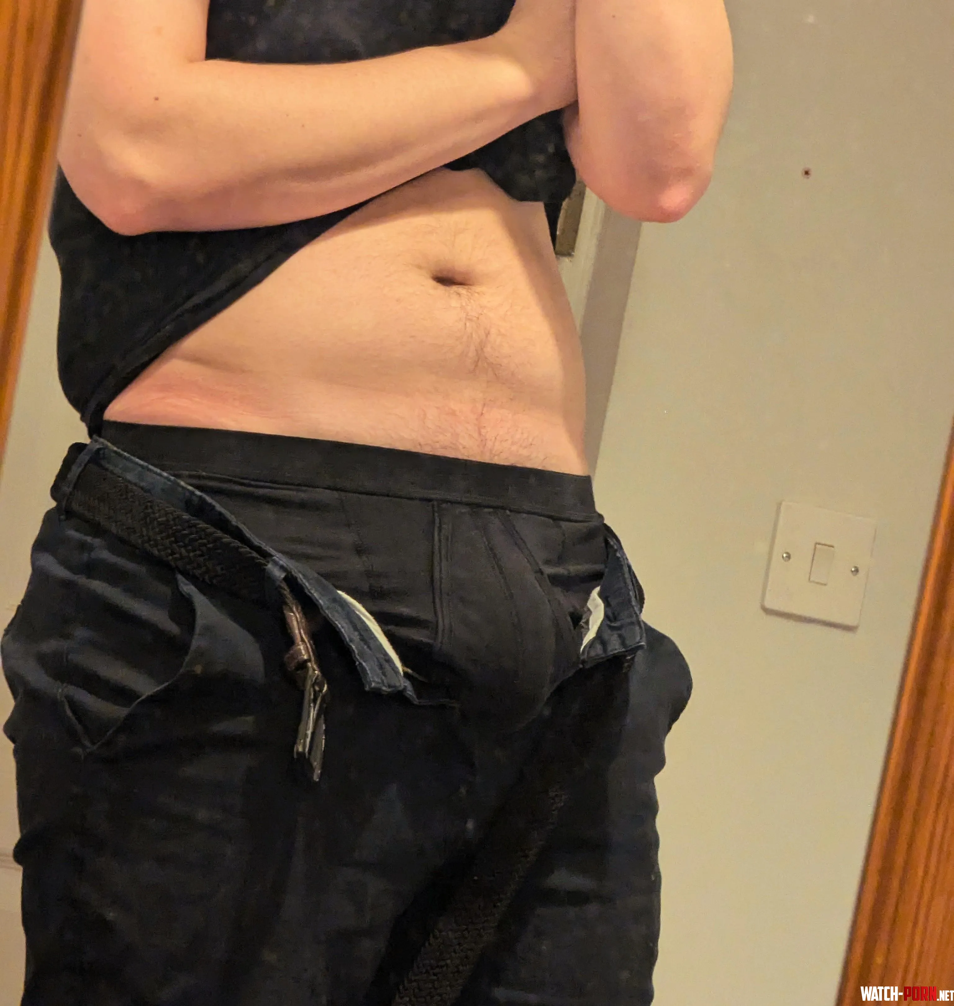 After work bulge could use some stress relief  26 by Mcsneakerson98