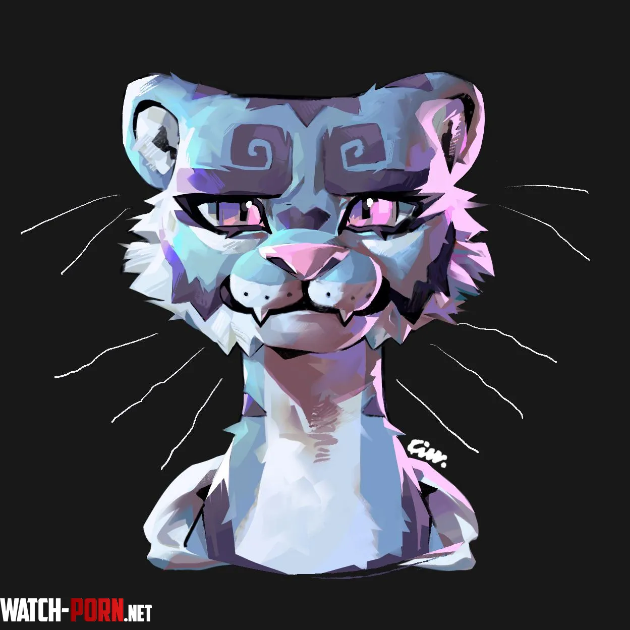 Style experiment my sona by Fizzy-Floof