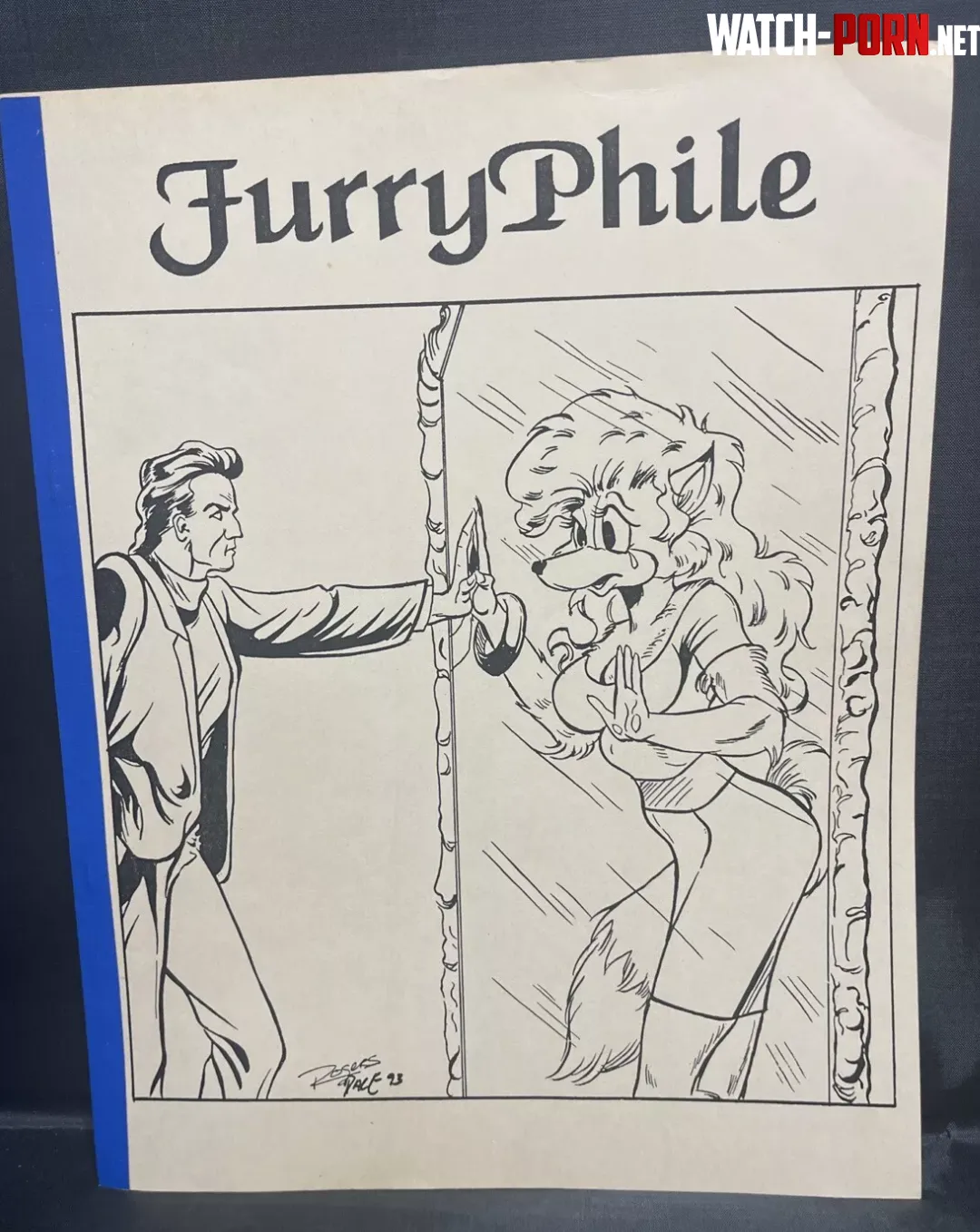 Vintage furry art from 1994 Has it really been 16 years   by thevmcampos