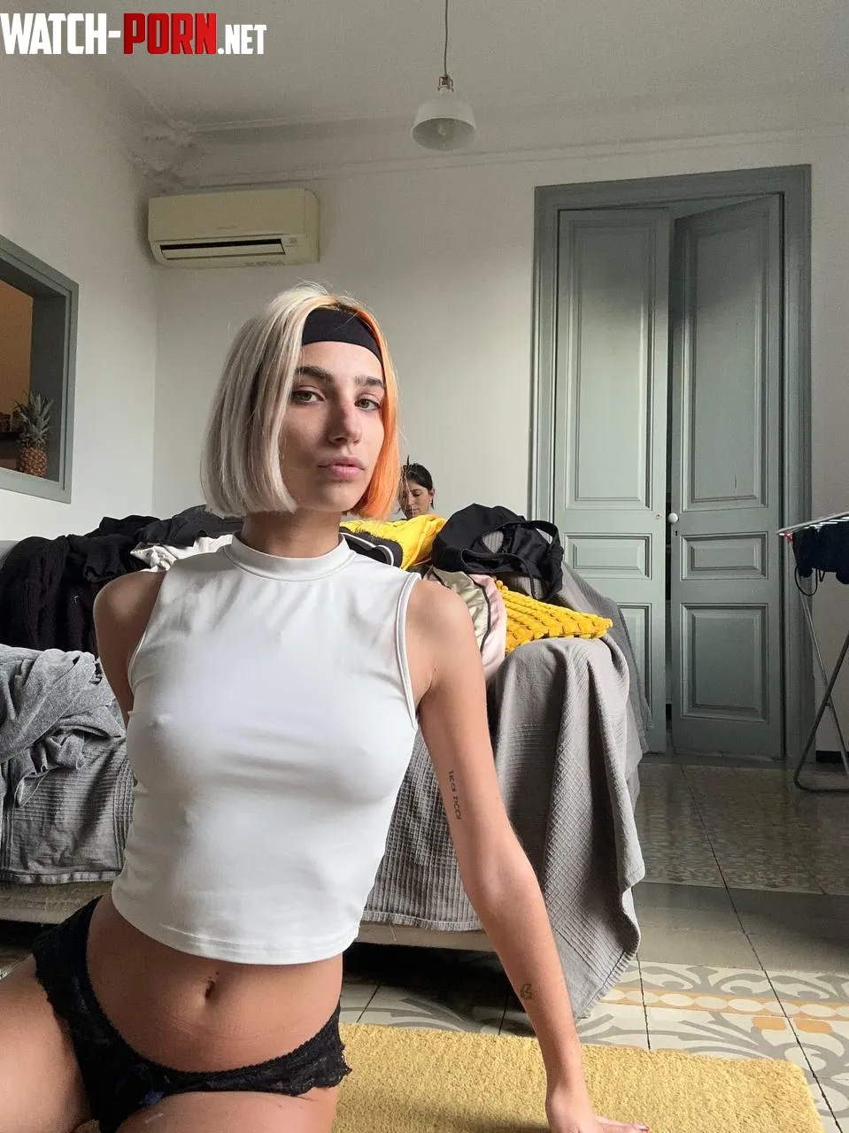 im ashamed of my small boobs thats why i hide them by bellas45