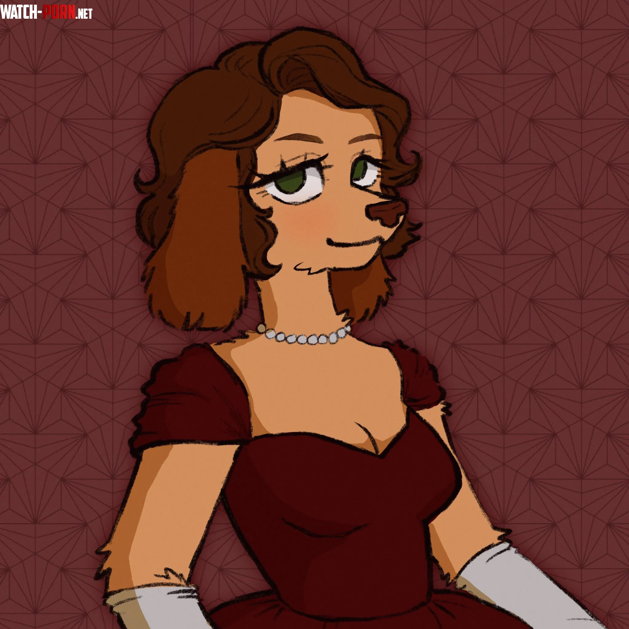 Vintage style cocker spaniel art by me by forest-fur