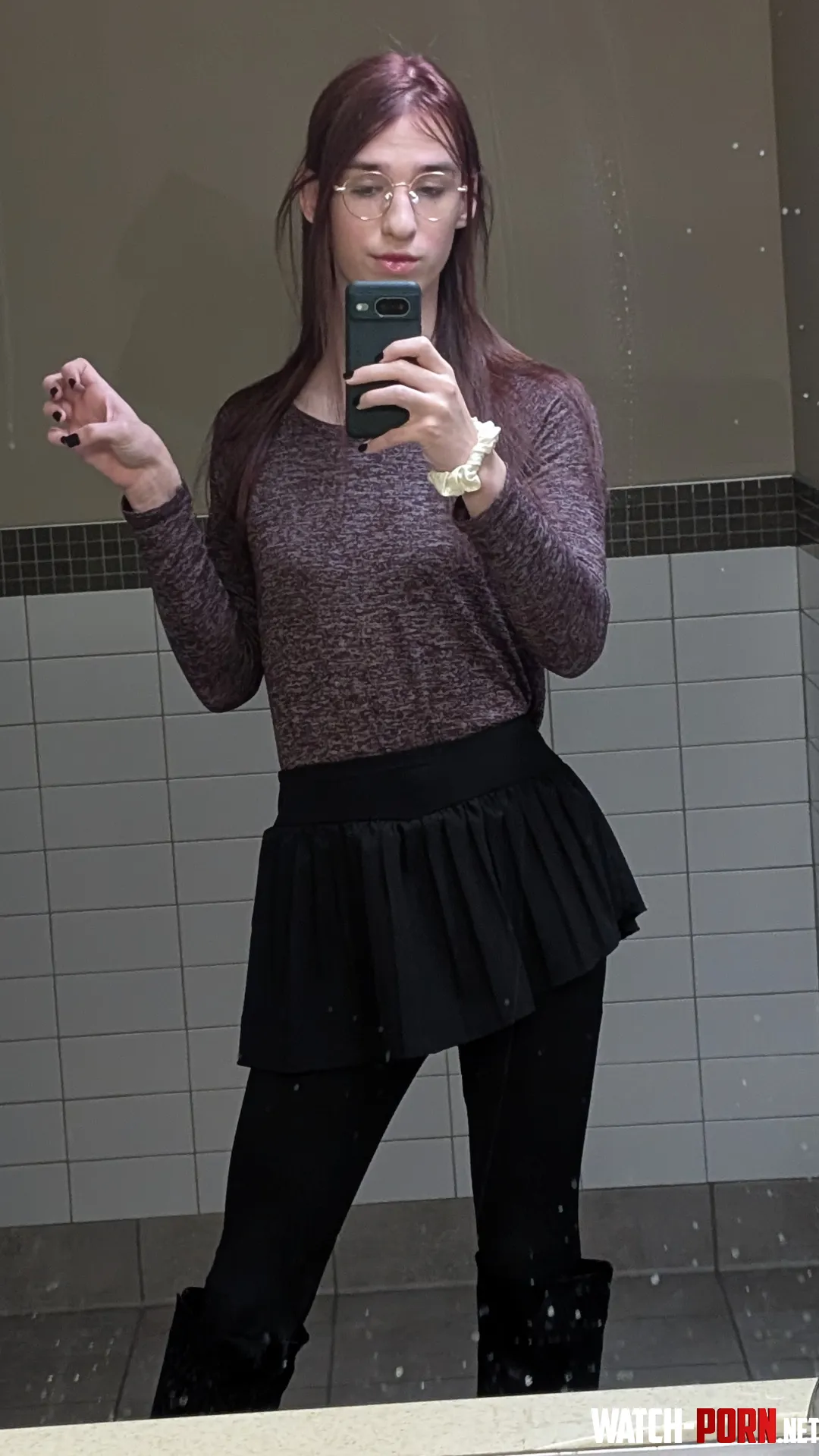 dyed my hair teehee  by enbyorcaneN7