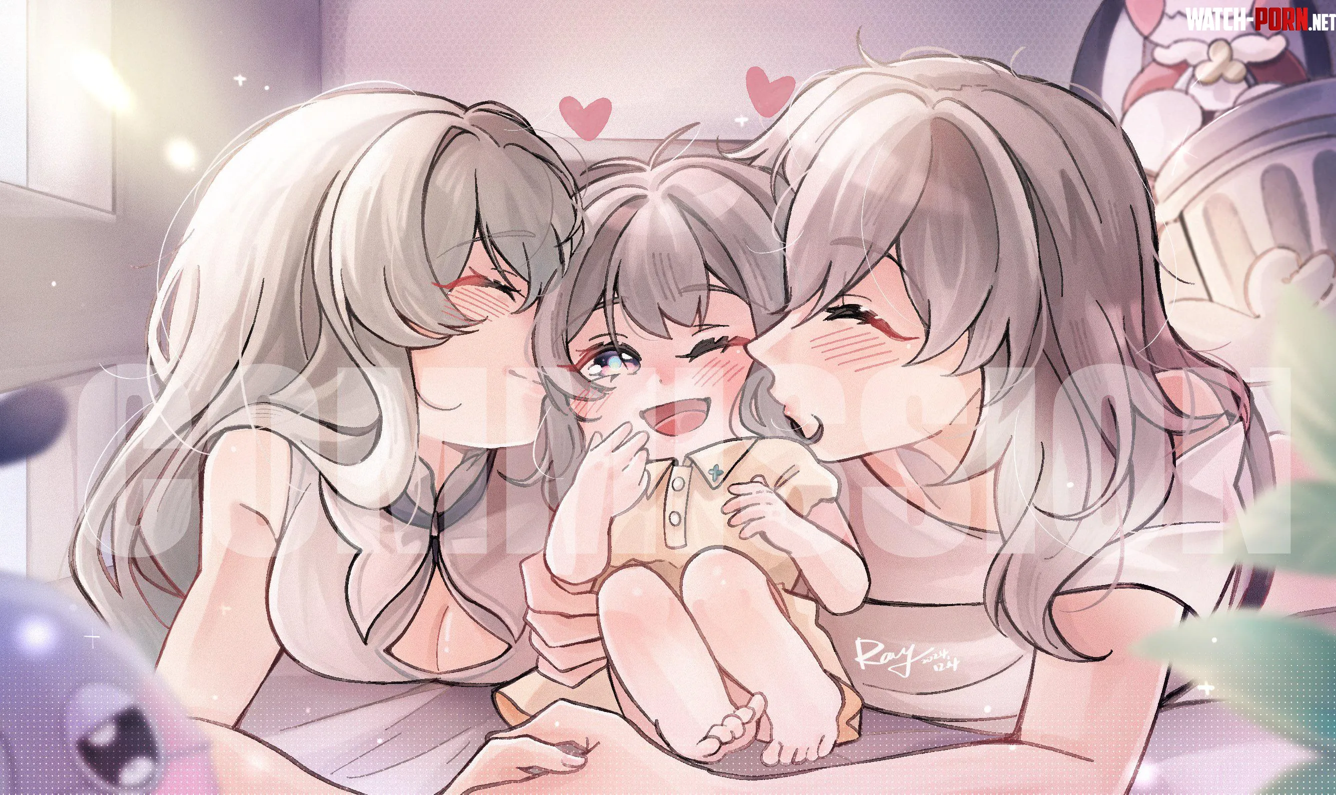 Stelle and Fireflys daughter RAYRAY Honkai Star Rail by MillionHypotheses