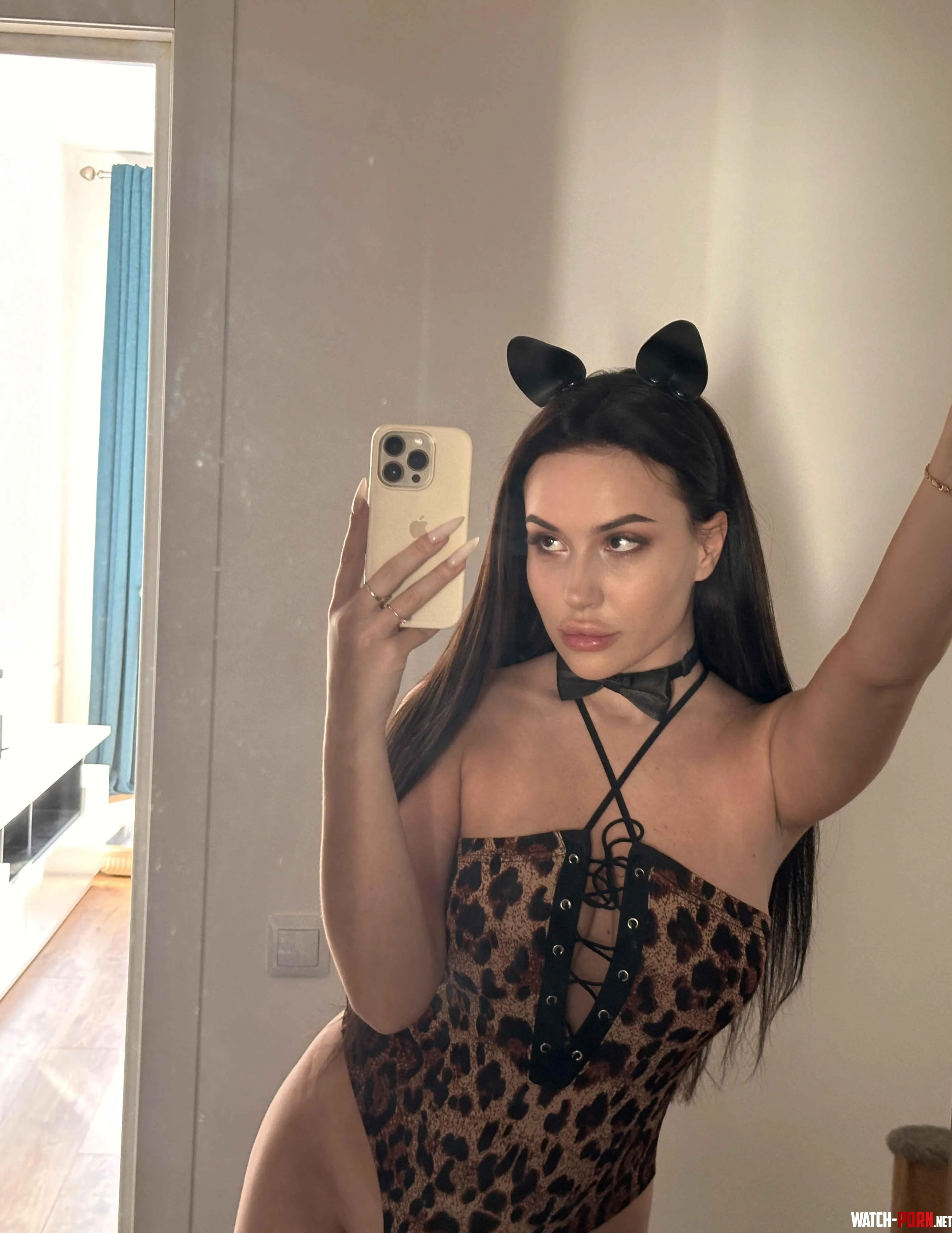 My new butterfly choker turns you on by BeautifulDolphinn