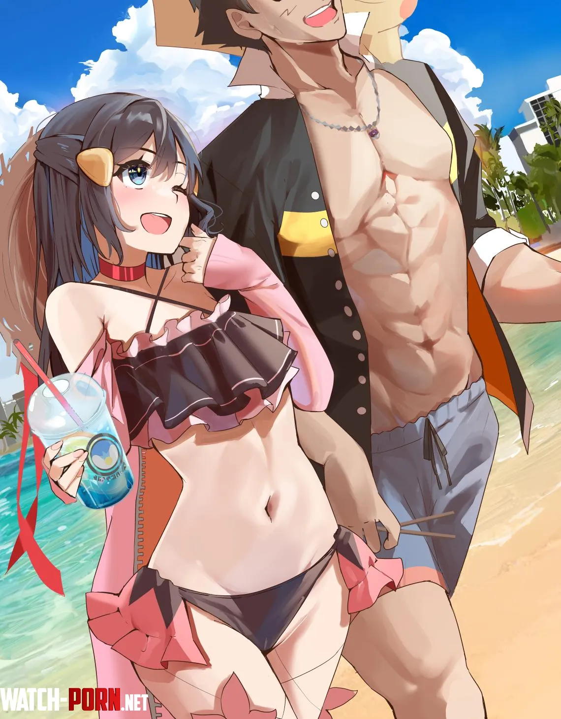 Beach Date Pokemon by A_MASSIVE_PERVERT