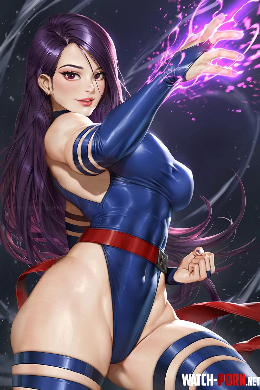 Psylocke NeoArtCore XMen by joshua11russ0
