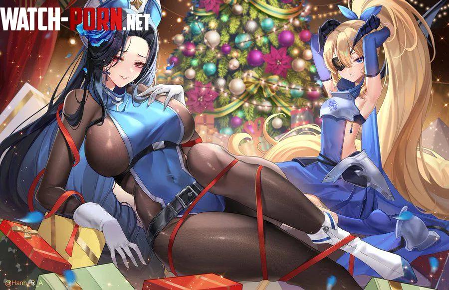 Maiden amp Guillotines Christmas Nikke by berry2571