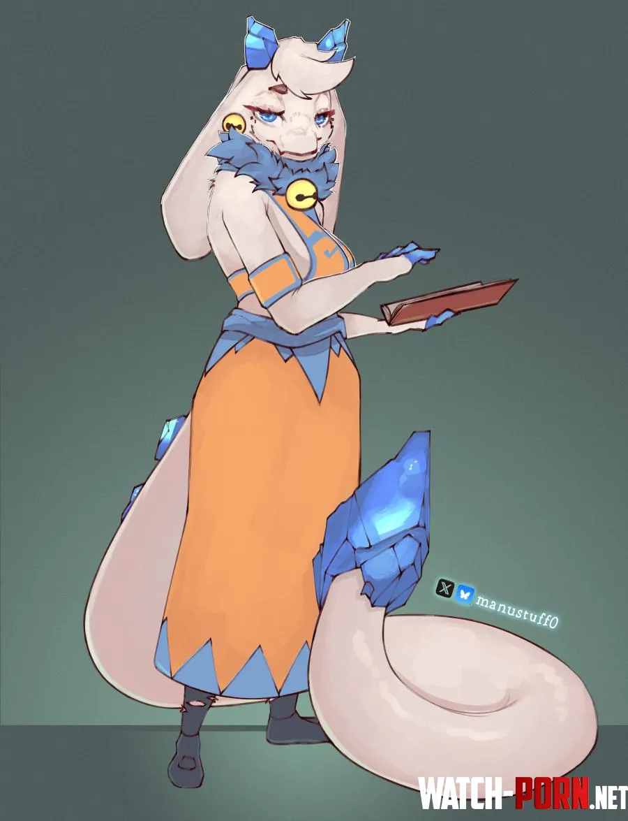 Angela fanart from Atlyss by me by manu_artx