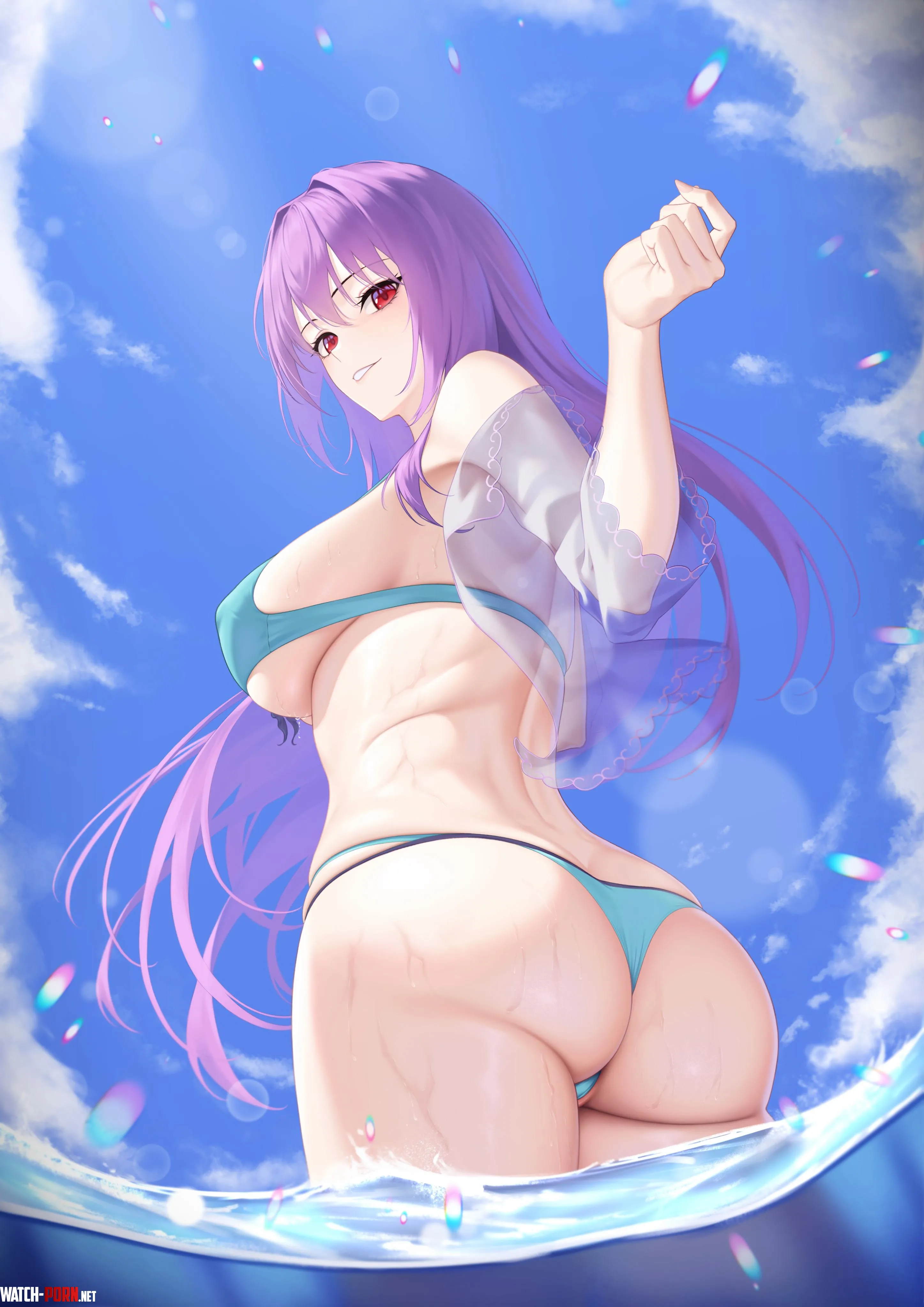 Summer Skadi Fate Grand Order by destinyherowolf