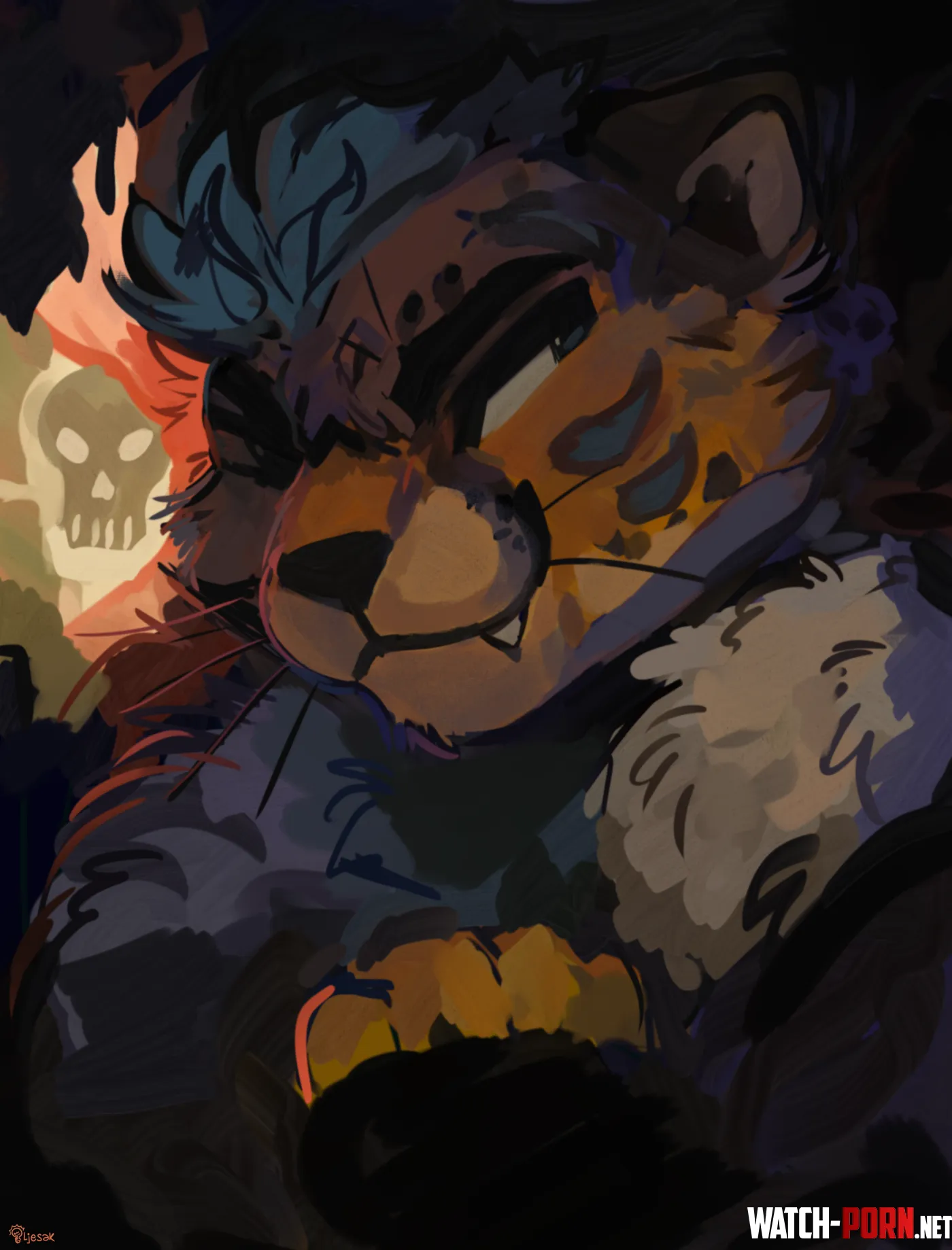 disco elysium inspired comm  by leskweg