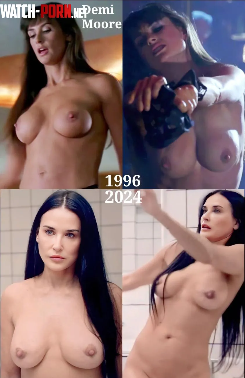 Demi Moore Then amp Now by PuppyLover8000