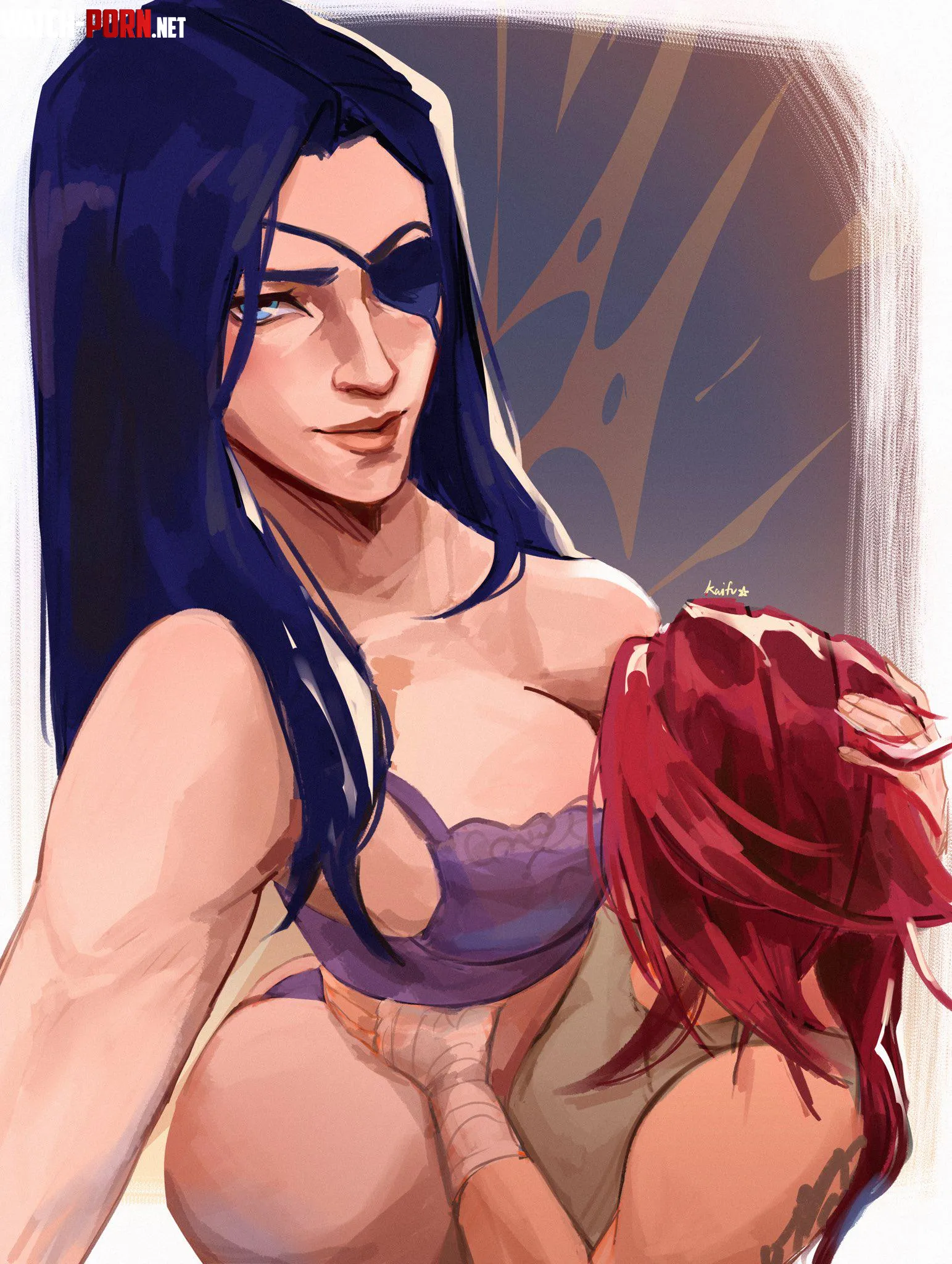 Caitlyn and Vi Kaifuato by Short-Ad224