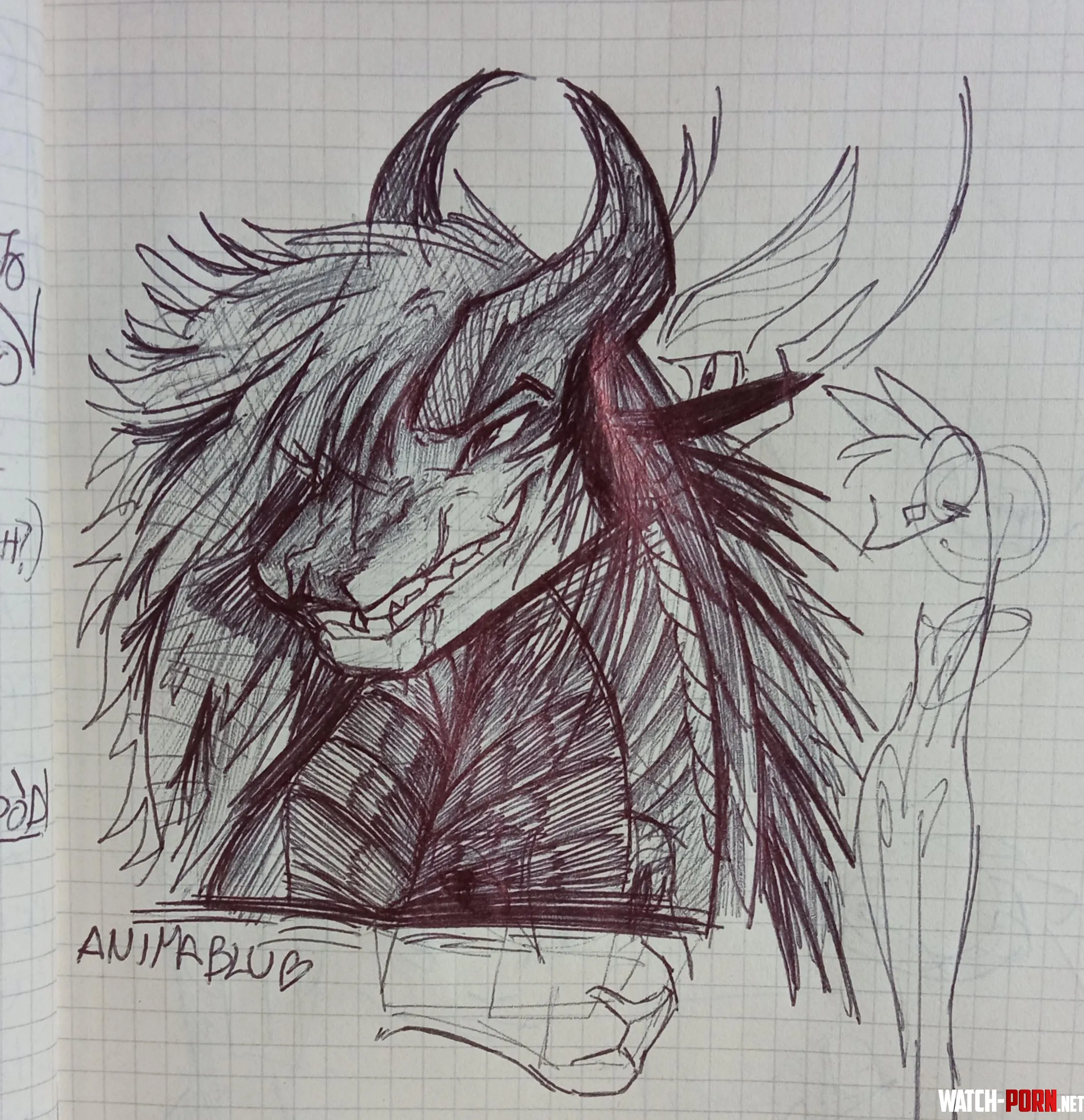 inked a dragon  art by me by animablu